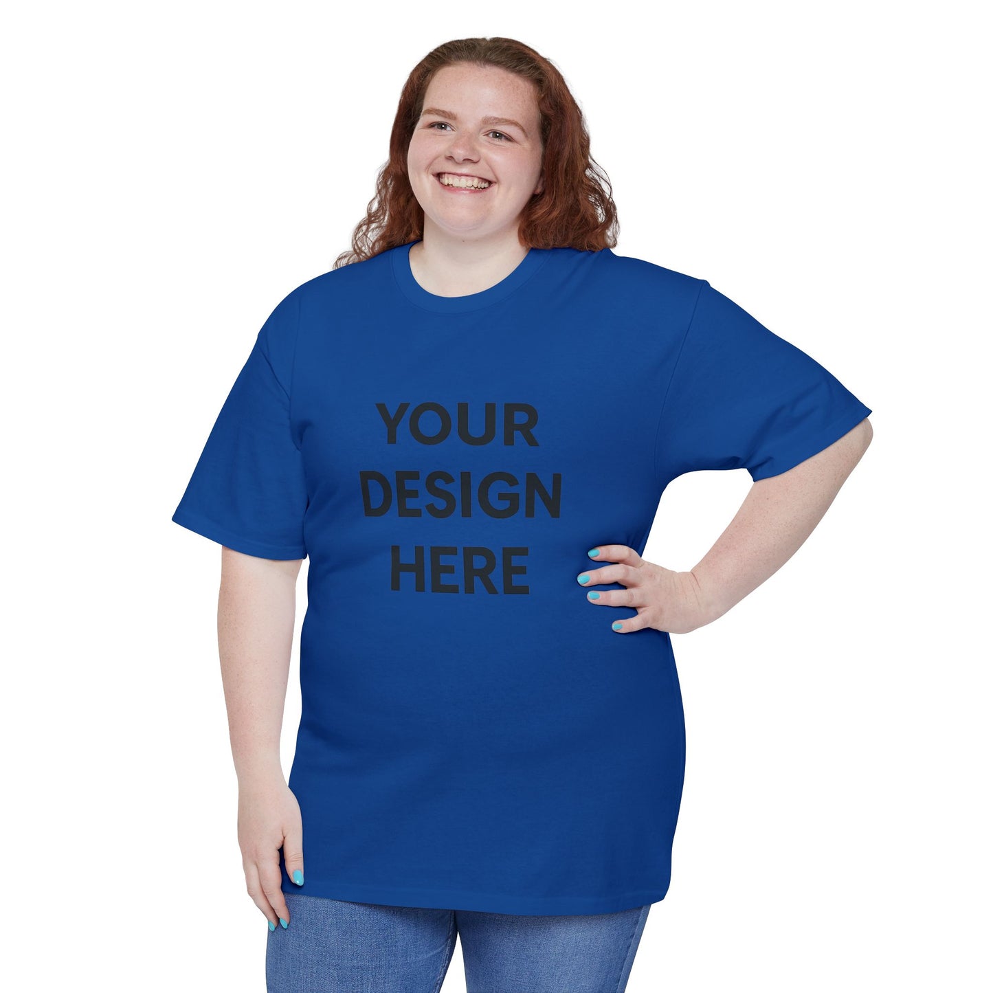 Custom Gildan 2000T Ultra Cotton Tall T-Shirt | Personalized Heavyweight Tee for Tall Men | Custom Logo, Text, or Design | Durable Unisex Long-Length Shirt