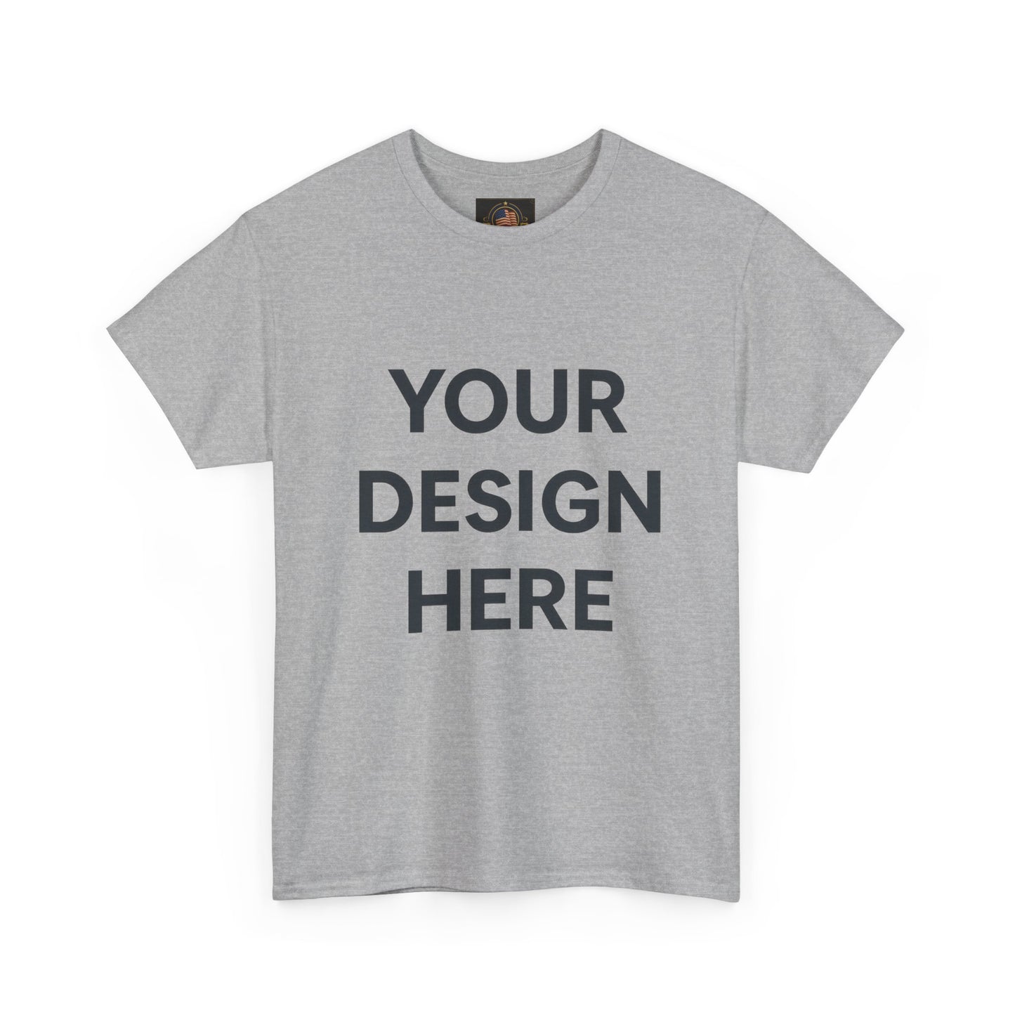 Custom Unisex Heavy Cotton Tee - Your Design Here, Personalized Shirt, Gift for Him/Her, Unique Family Reunion Outfit, Softwear Essentials