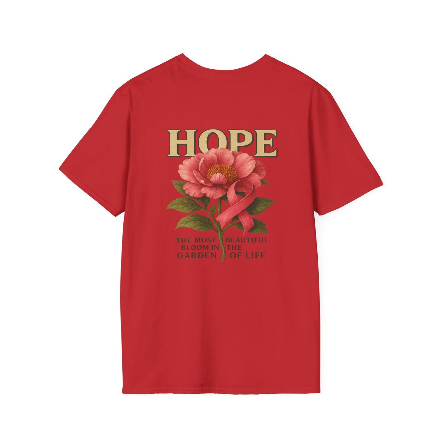 Floral Hope T-Shirt - Inspirational Gift for Garden Lovers, Perfect for Birthdays, Mother's Day, or Encouragement