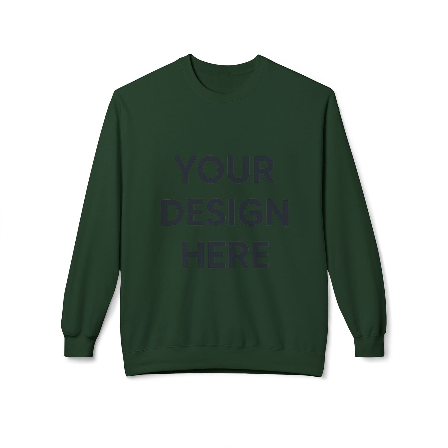 Cozy Customizable Crewneck Sweatshirt - Personalized Gift for Him/Her, Perfect for Fall/Winter, Unique Holiday Gifts, DIY Design