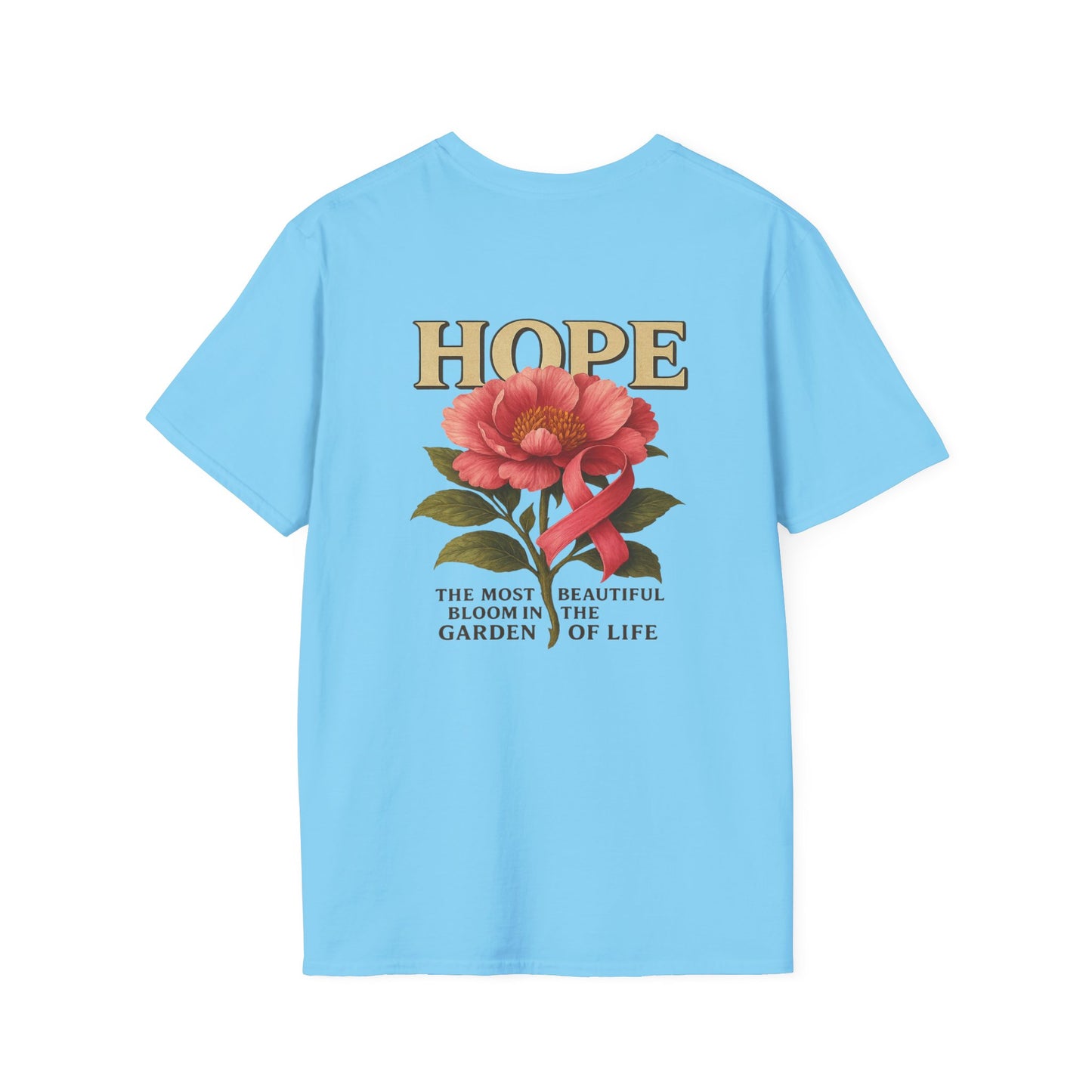 Floral Hope T-Shirt - Inspirational Gift for Garden Lovers, Perfect for Birthdays, Mother's Day, or Encouragement