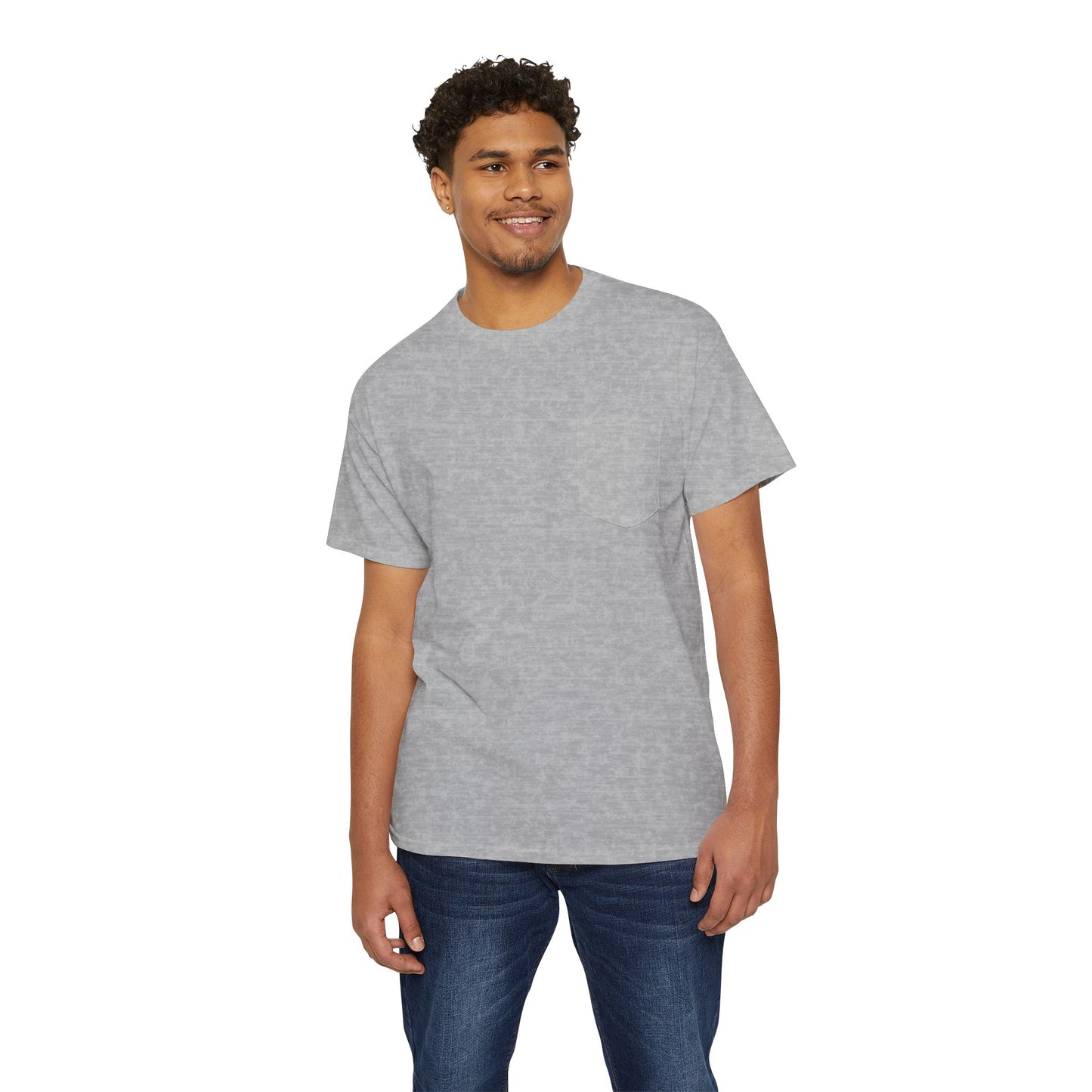 Custom Gildan 5300 Pocket T-Shirt Personalized Heavy Cotton Tee Custom Logo or Text Unisex Pocket Tee for Work, Events & Everyday Wear