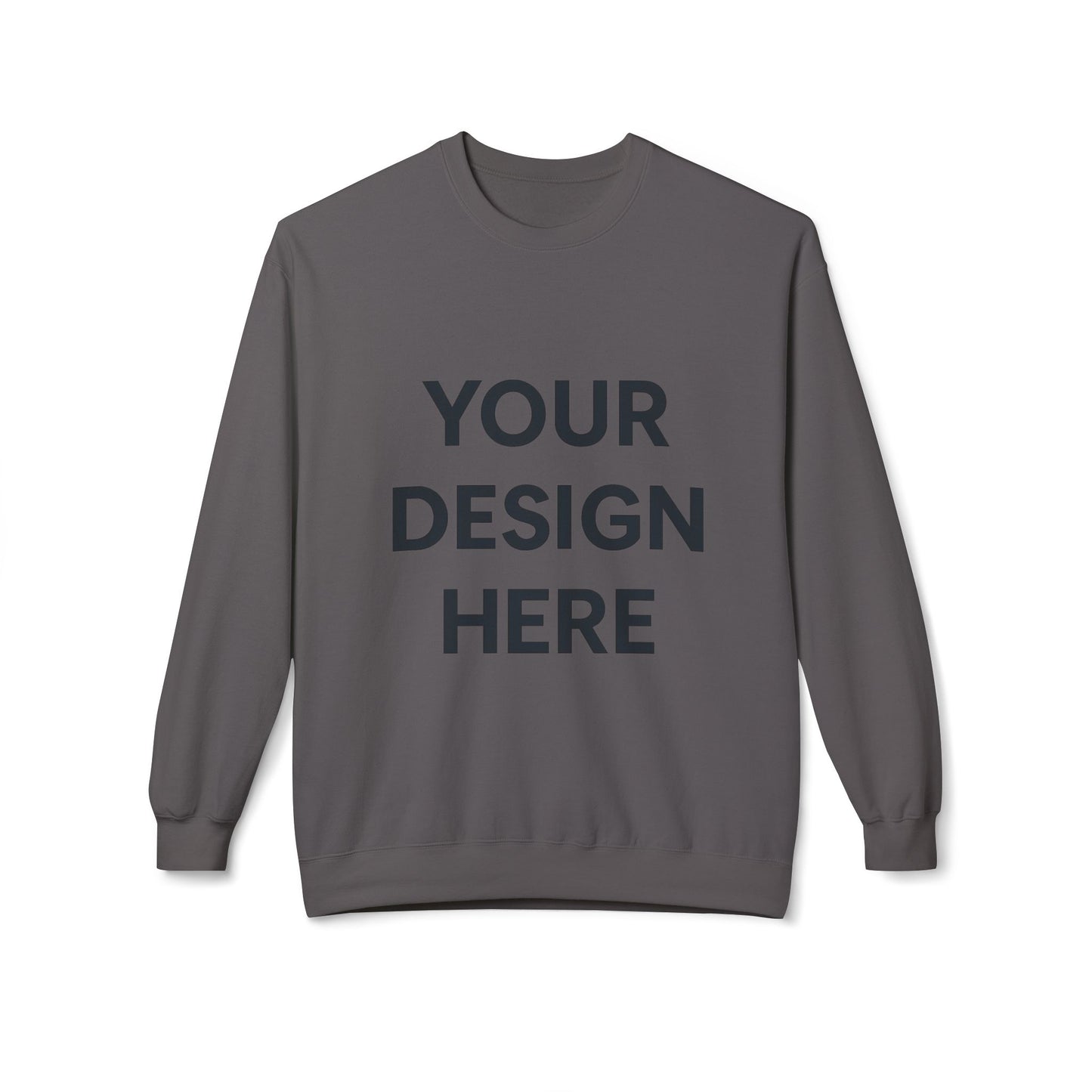 Cozy Customizable Crewneck Sweatshirt - Personalized Gift for Him/Her, Perfect for Fall/Winter, Unique Holiday Gifts, DIY Design