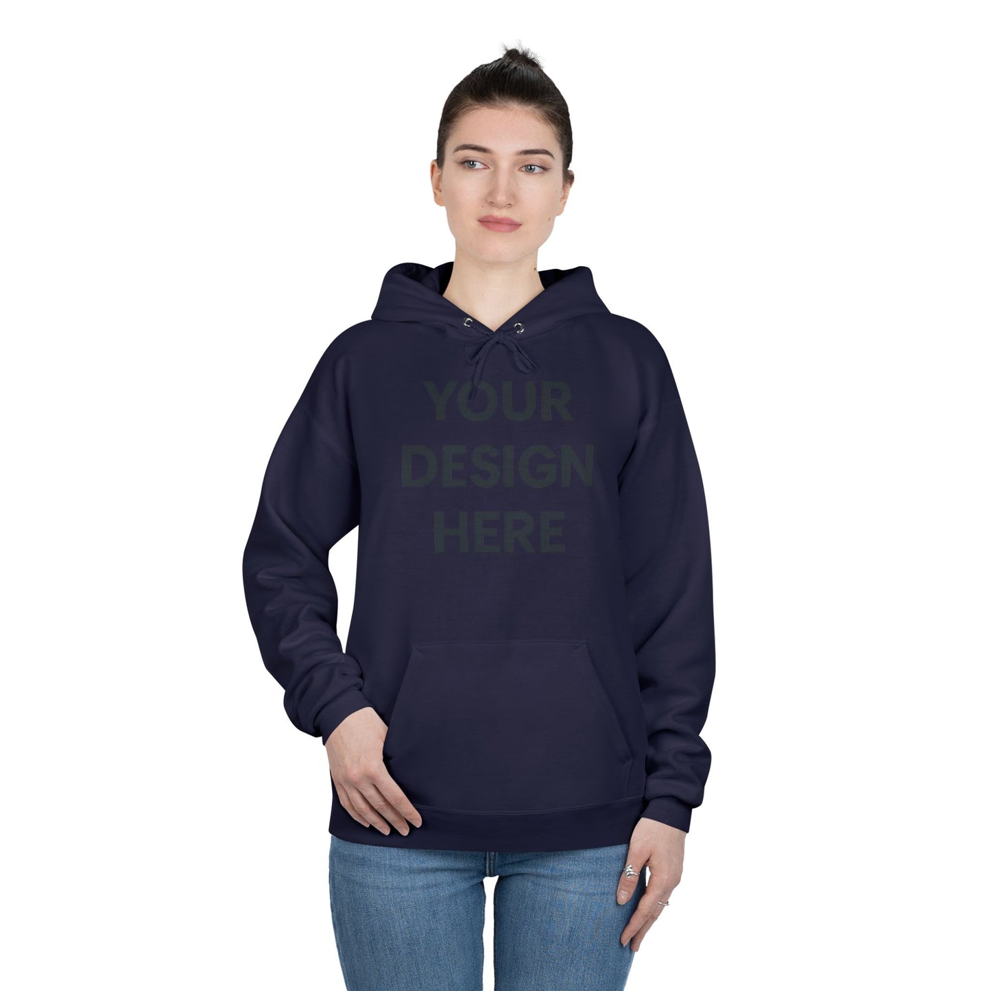 Custom Personalizable Hanes P170 EcoSmart Pullover Hoodie Sweatshirt Unisex Recycled Fleece Hoodie Sustainable Custom Hoodie with Logo or Name