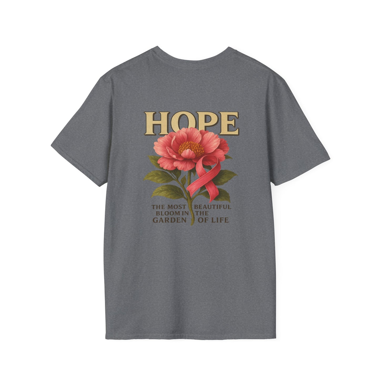 Floral Hope T-Shirt - Inspirational Gift for Garden Lovers, Perfect for Birthdays, Mother's Day, or Encouragement