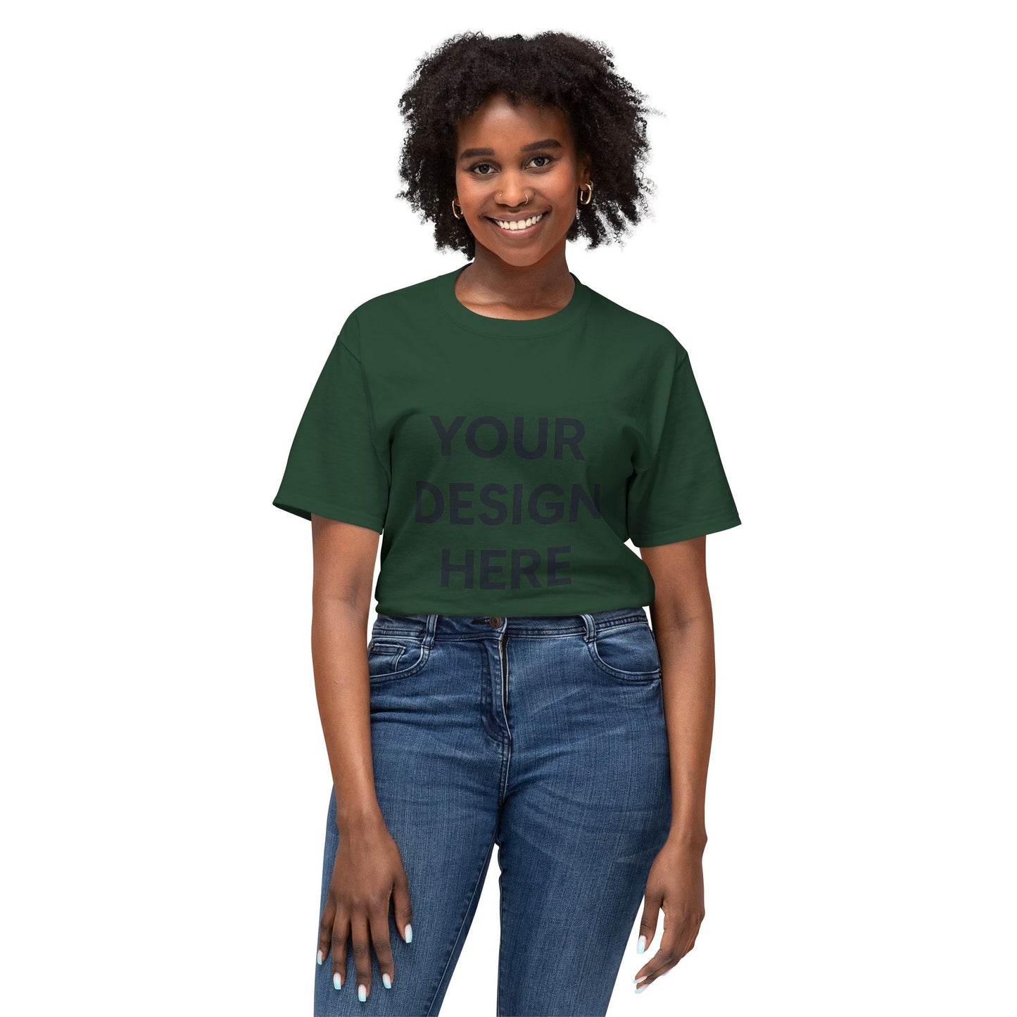 Custom Fruit of the Loom 3930R Heavy Cotton T-Shirt Personalized Classic Fit Tee Durable 100% Cotton Shirt for Men & Women Custom Logo, Text, or Design