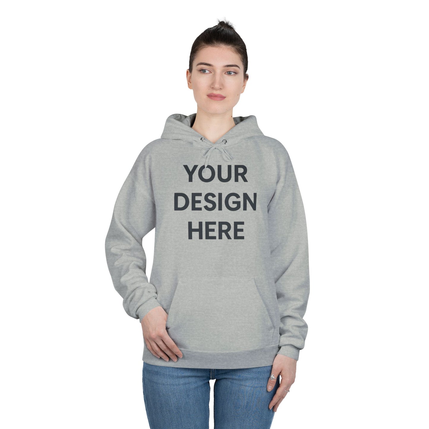 Custom Personalizable Hanes P170 EcoSmart Pullover Hoodie Sweatshirt Unisex Recycled Fleece Hoodie Sustainable Custom Hoodie with Logo or Name