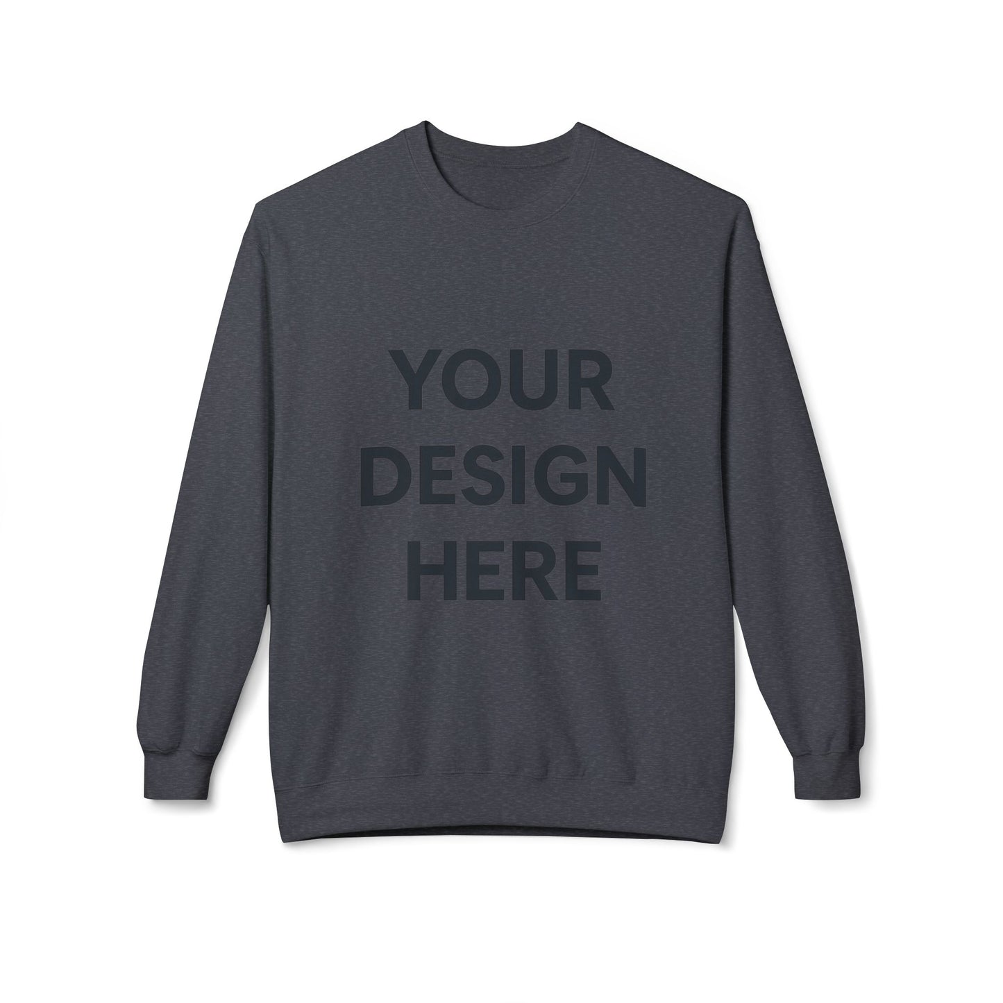 Cozy Customizable Crewneck Sweatshirt - Personalized Gift for Him/Her, Perfect for Fall/Winter, Unique Holiday Gifts, DIY Design