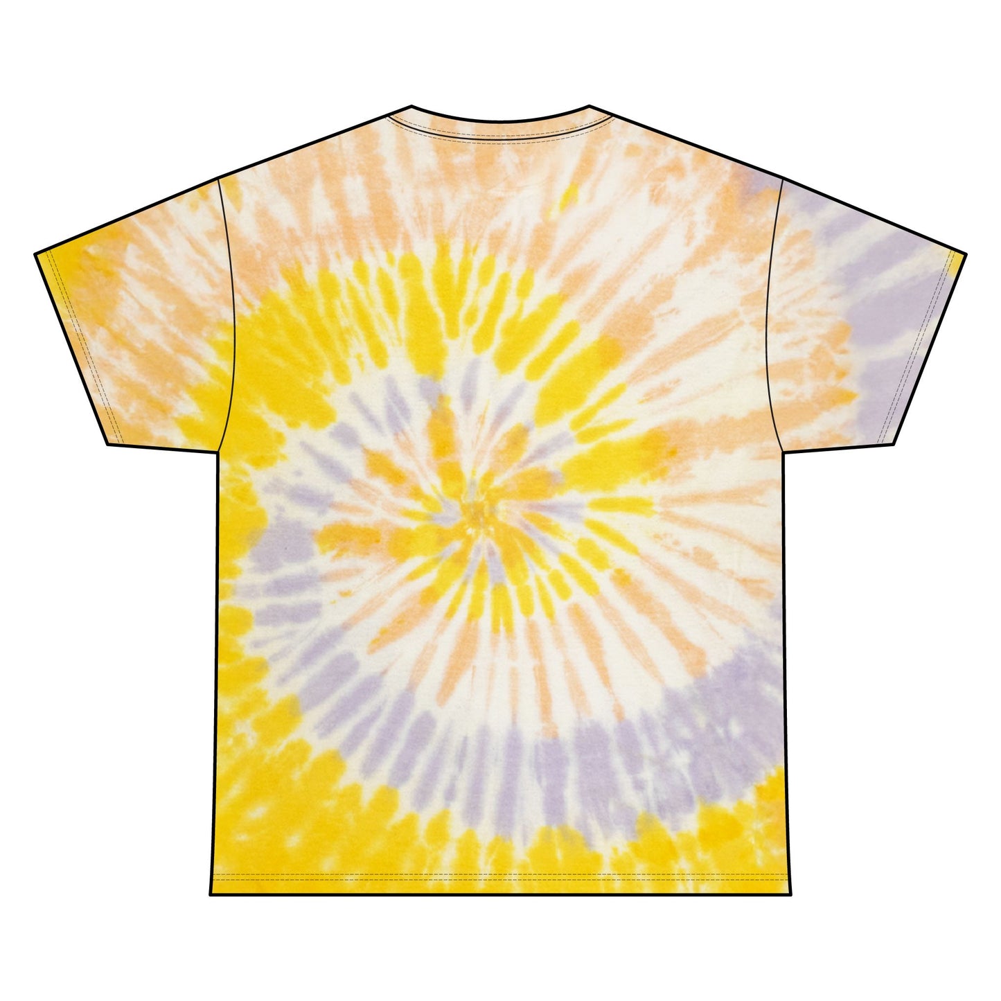 Custom Gildan 5000 Tie-Dye T-Shirt Personalized Heavy Cotton Tee Vibrant Swirl Design Custom Logo, Text, or Artwork Unisex Retro Shirt