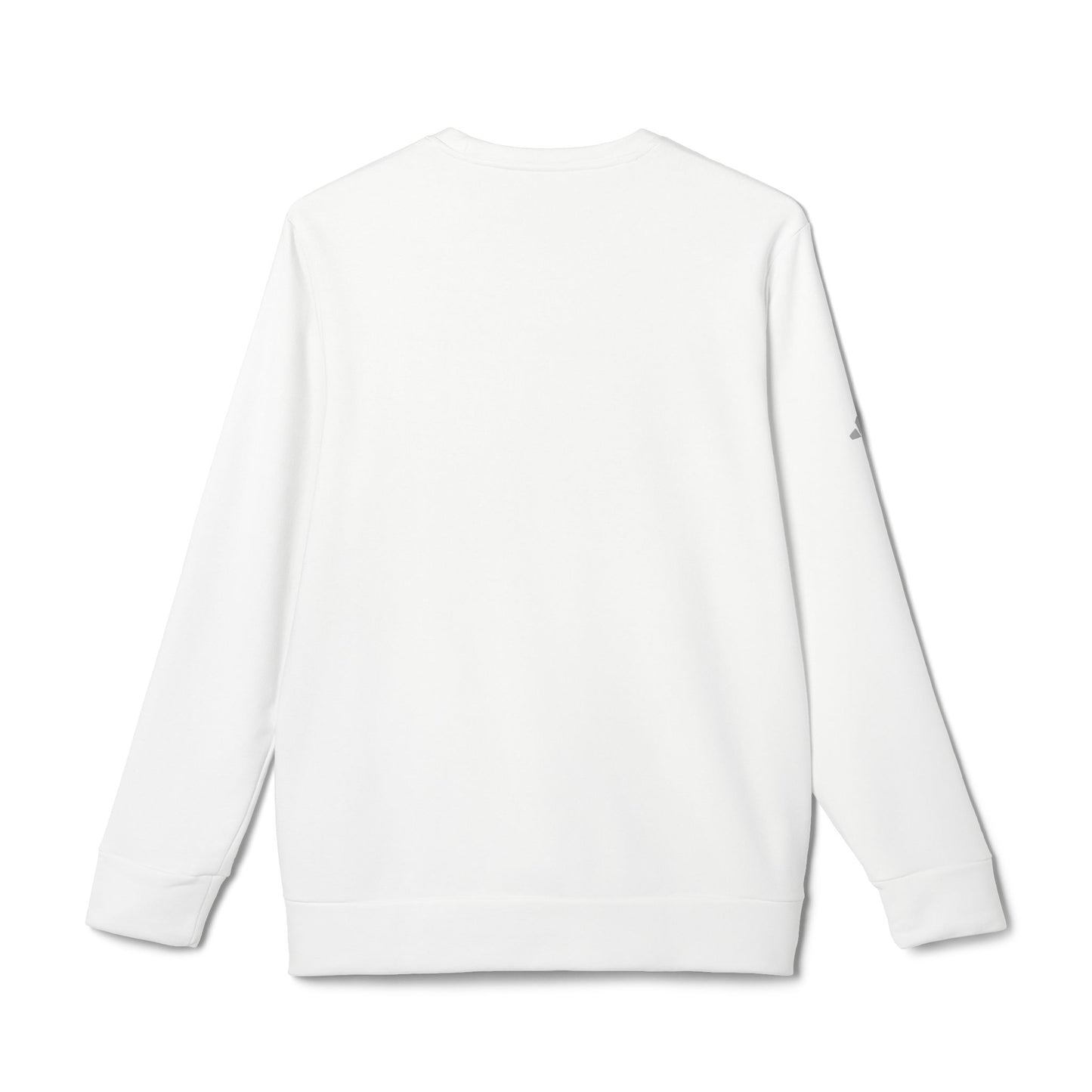 Custom Adidas Fleece Crewneck Sweatshirt Personalized Performance Pullover Soft Midweight Cotton-Poly Blend Custom Logo or Embroidery