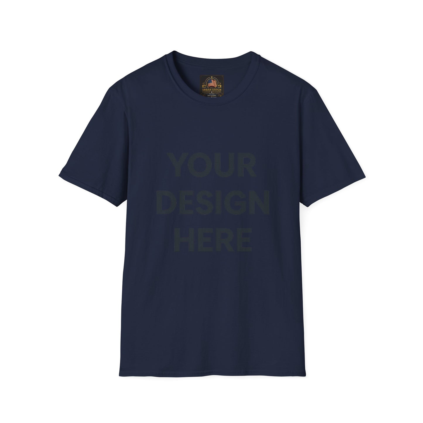 Custom Gildan 64000 Softstyle T-Shirt Personalized Unisex Tee Premium Cotton Blend Shirt for Men & Women Custom Logo, Text, or Design