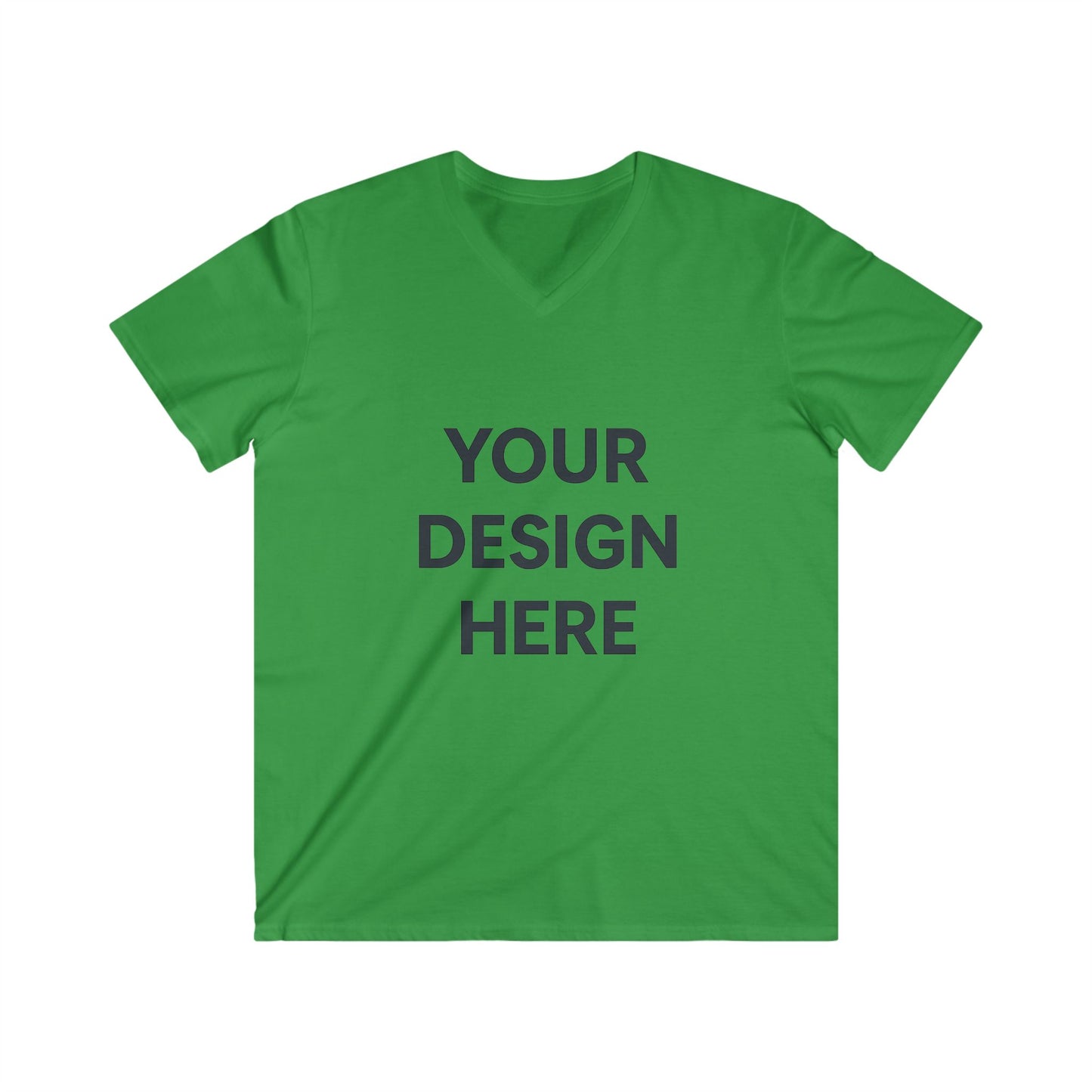 Custom Gildan 64V00 V-Neck T-Shirt Personalized Softstyle Cotton Tee Unisex Short Sleeve Shirt Custom Logo, Text, or Design
