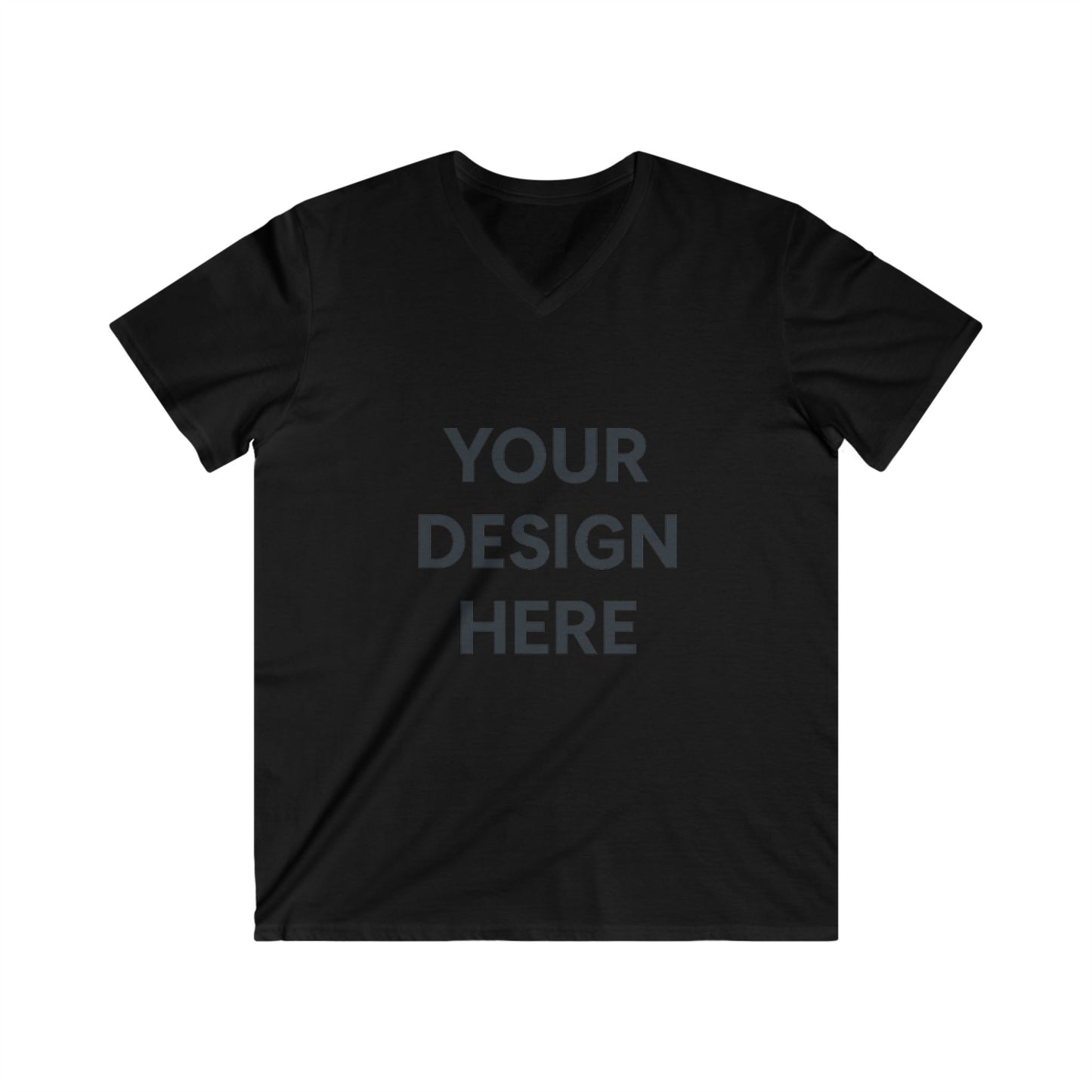 Custom Gildan 64V00 V-Neck T-Shirt Personalized Softstyle Cotton Tee Unisex Short Sleeve Shirt Custom Logo, Text, or Design