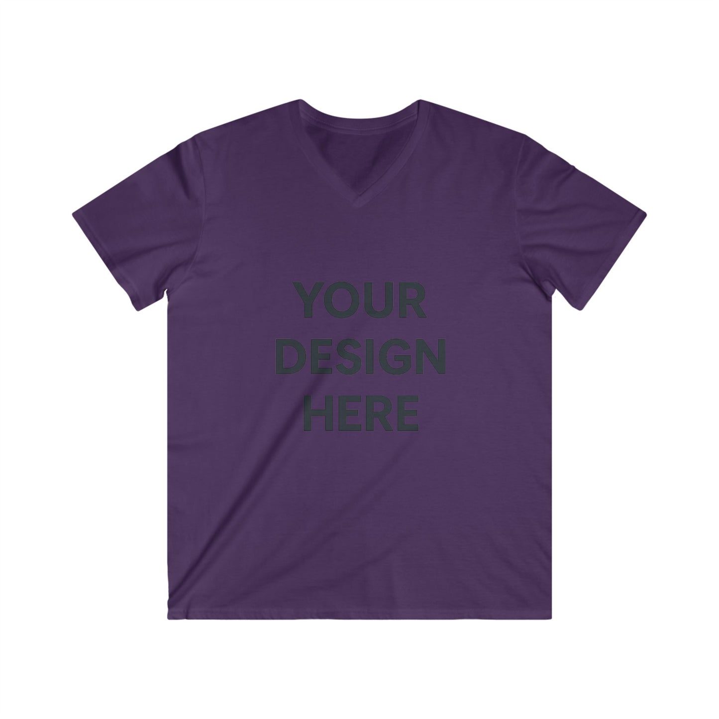 Custom Gildan 64V00 V-Neck T-Shirt Personalized Softstyle Cotton Tee Unisex Short Sleeve Shirt Custom Logo, Text, or Design