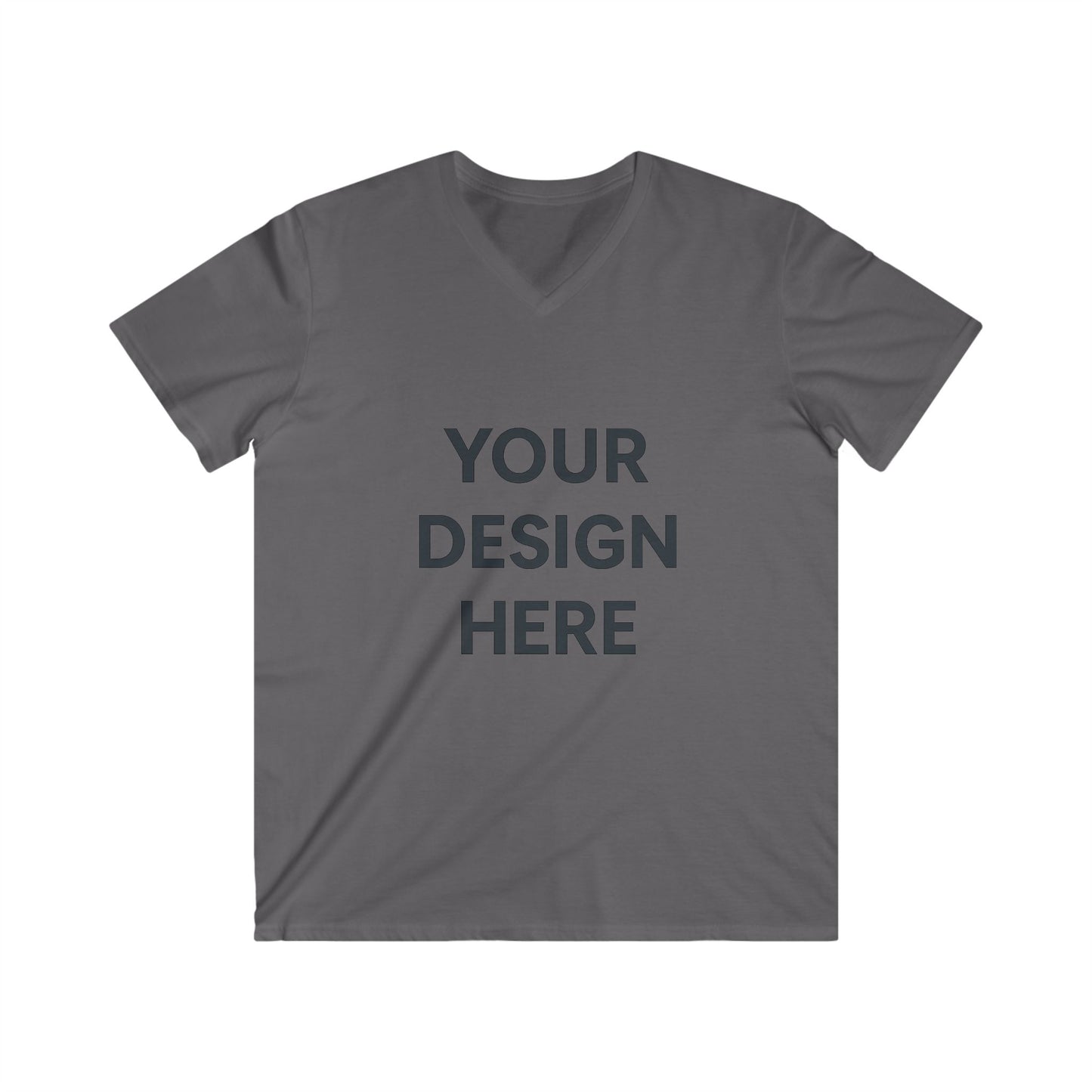 Custom Gildan 64V00 V-Neck T-Shirt Personalized Softstyle Cotton Tee Unisex Short Sleeve Shirt Custom Logo, Text, or Design