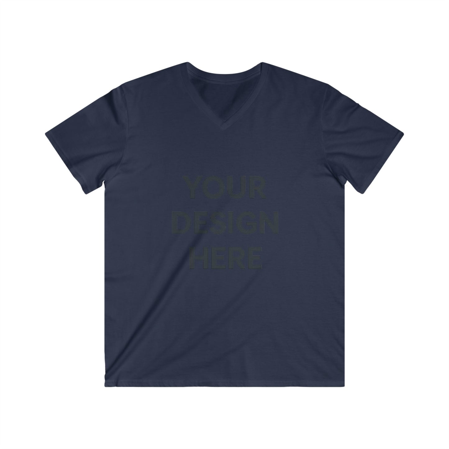 Custom Gildan 64V00 V-Neck T-Shirt Personalized Softstyle Cotton Tee Unisex Short Sleeve Shirt Custom Logo, Text, or Design