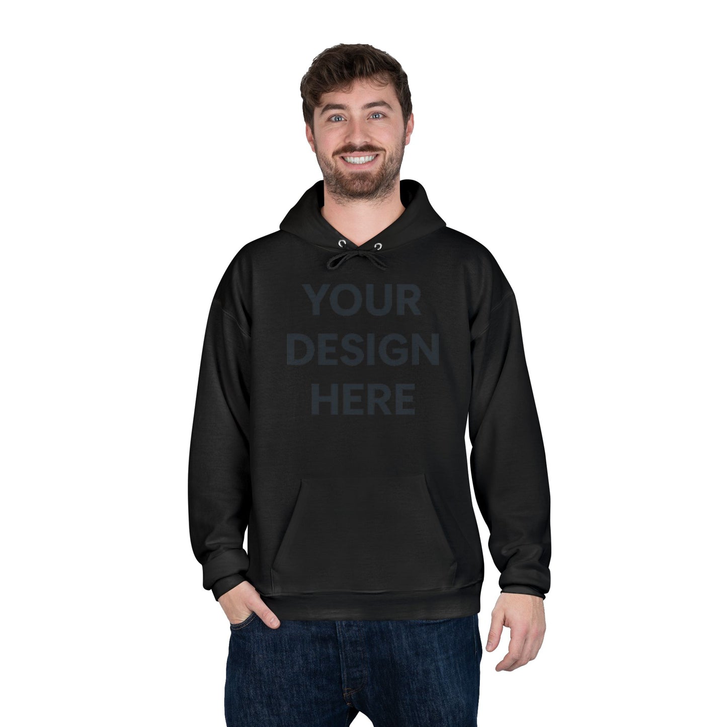 Custom Personalizable Hanes P170 EcoSmart Pullover Hoodie Sweatshirt Unisex Recycled Fleece Hoodie Sustainable Custom Hoodie with Logo or Name