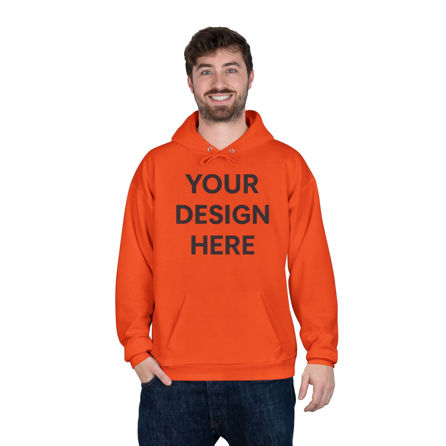 Custom Personalizable Hanes P170 EcoSmart Pullover Hoodie Sweatshirt Unisex Recycled Fleece Hoodie Sustainable Custom Hoodie with Logo or Name