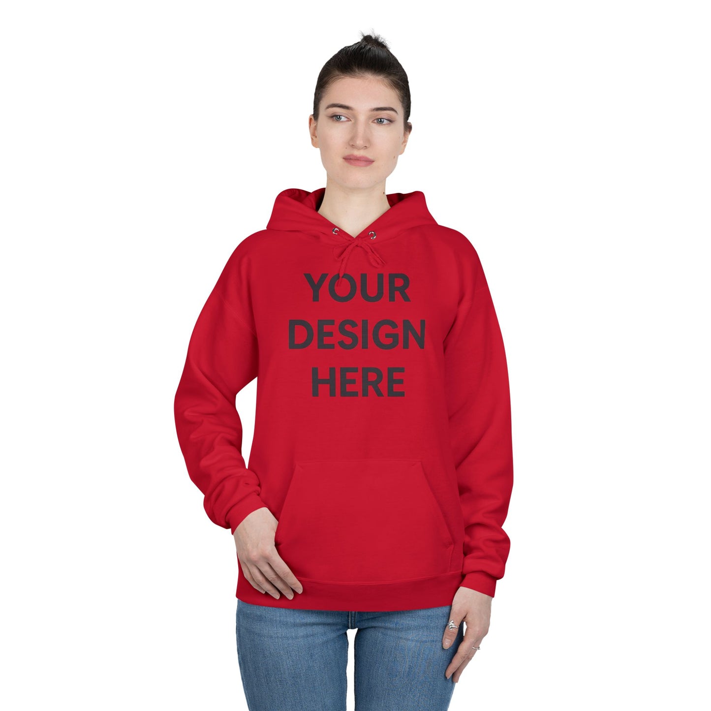 Custom Personalizable Hanes P170 EcoSmart Pullover Hoodie Sweatshirt Unisex Recycled Fleece Hoodie Sustainable Custom Hoodie with Logo or Name