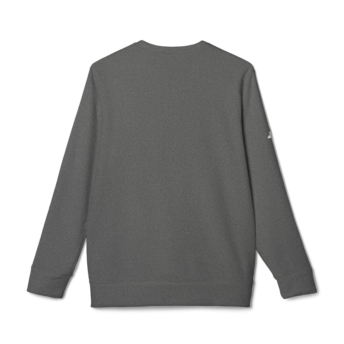 Custom Adidas Fleece Crewneck Sweatshirt Personalized Performance Pullover Soft Midweight Cotton-Poly Blend Custom Logo or Embroidery