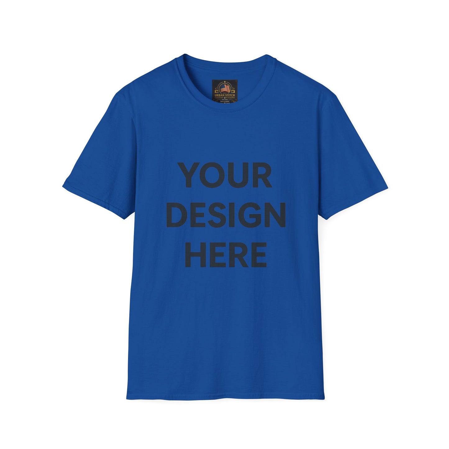 Custom Gildan 64000 Softstyle T-Shirt Personalized Unisex Tee Premium Cotton Blend Shirt for Men & Women Custom Logo, Text, or Design