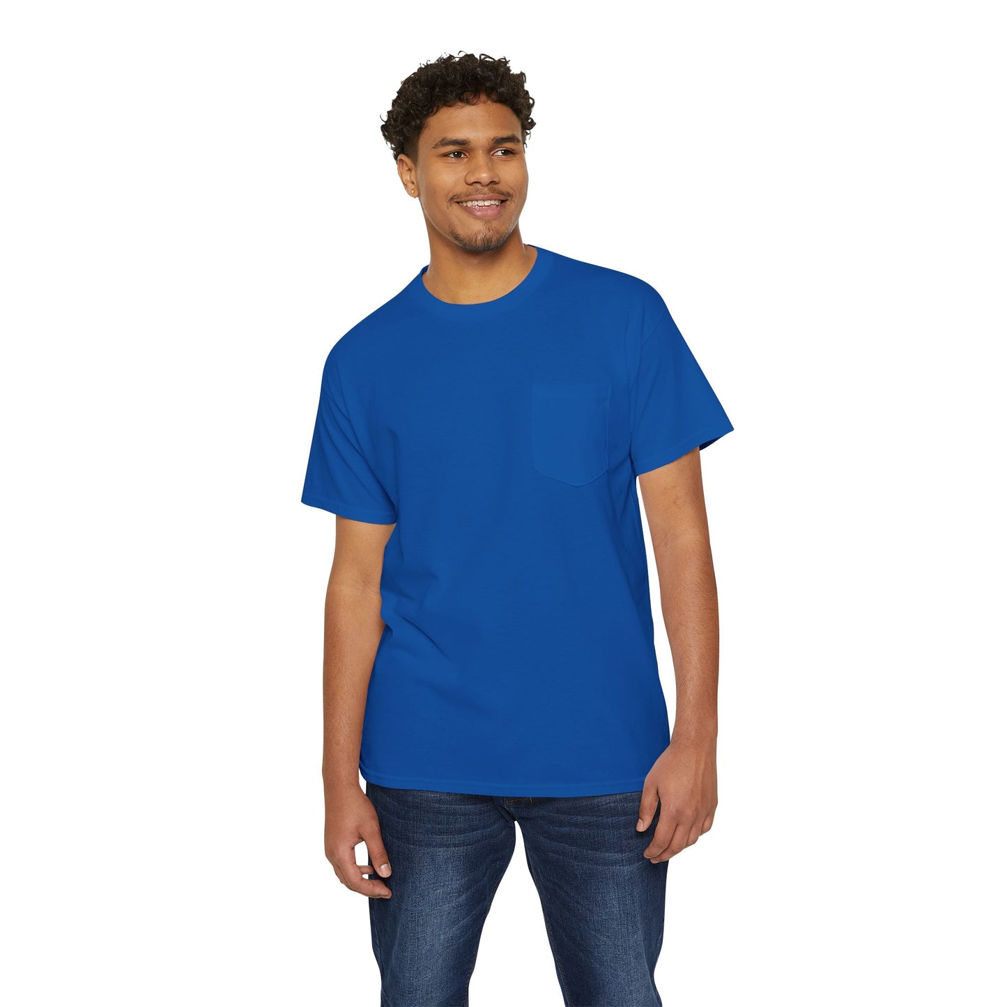 Custom Gildan 5300 Pocket T-Shirt Personalized Heavy Cotton Tee Custom Logo or Text Unisex Pocket Tee for Work, Events & Everyday Wear