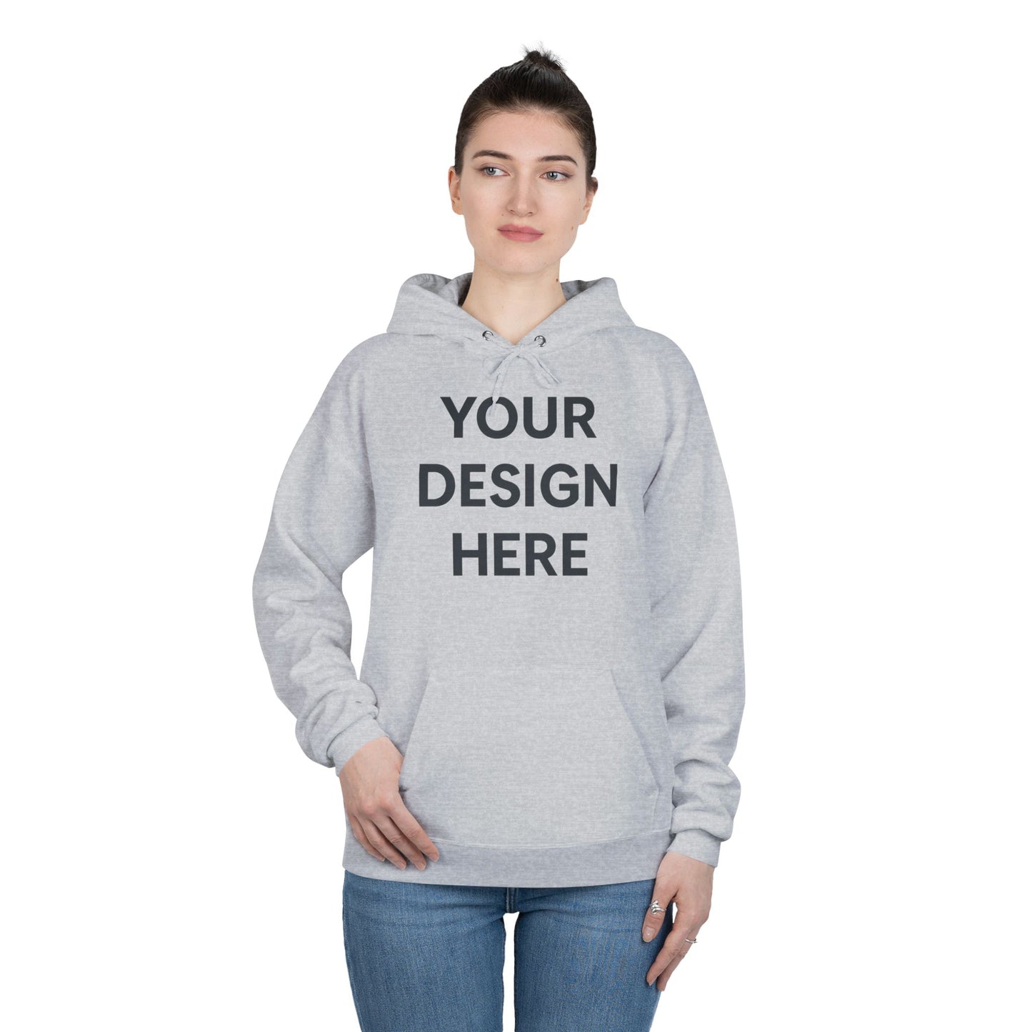 Custom Personalizable Hanes P170 EcoSmart Pullover Hoodie Sweatshirt Unisex Recycled Fleece Hoodie Sustainable Custom Hoodie with Logo or Name