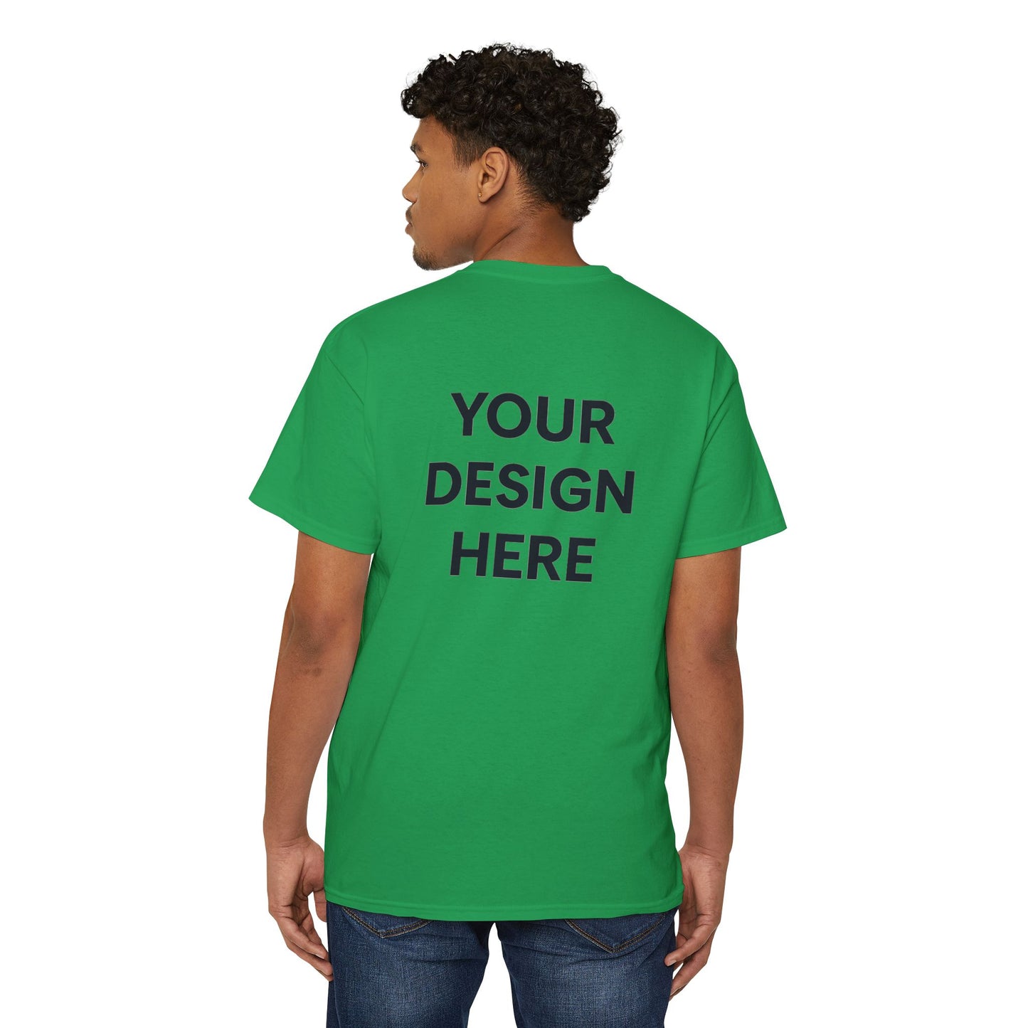 Custom Gildan 5300 Pocket T-Shirt Personalized Heavy Cotton Tee Custom Logo or Text Unisex Pocket Tee for Work, Events & Everyday Wear