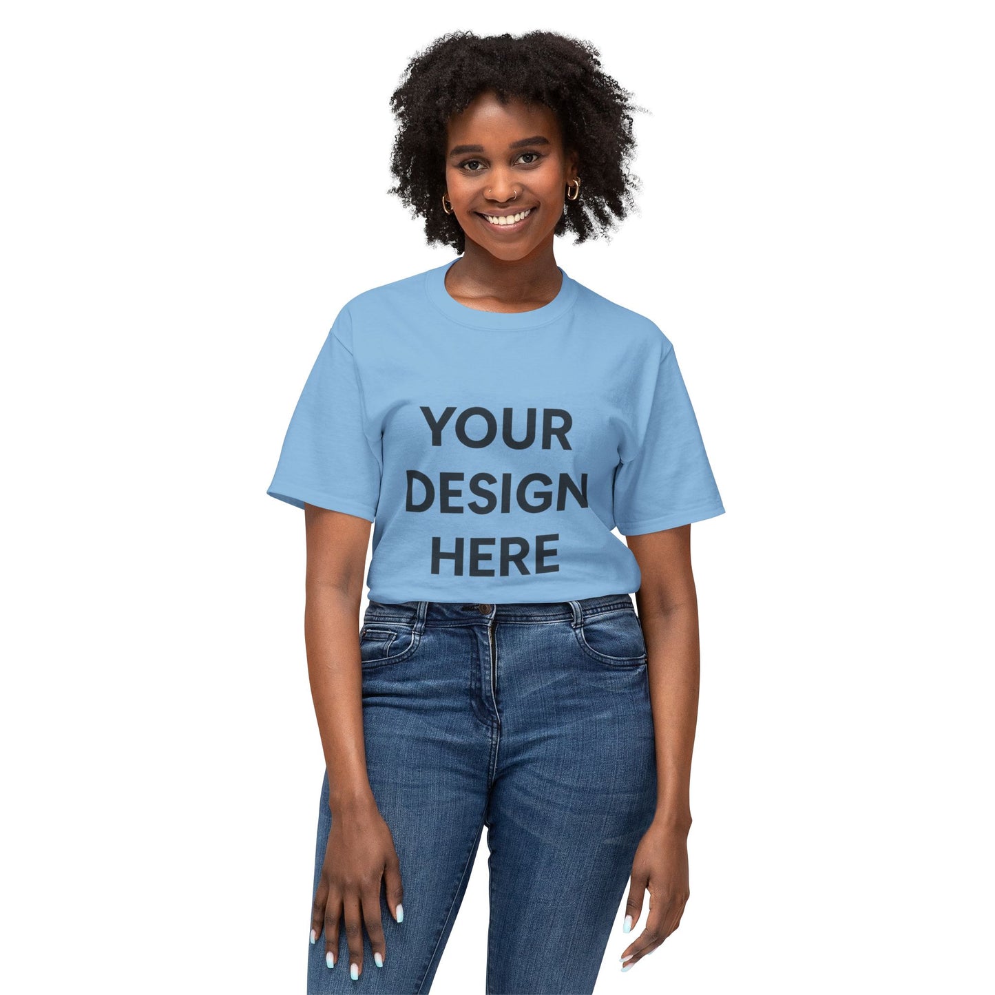 Custom Fruit of the Loom 3930R Heavy Cotton T-Shirt Personalized Classic Fit Tee Durable 100% Cotton Shirt for Men & Women Custom Logo, Text, or Design