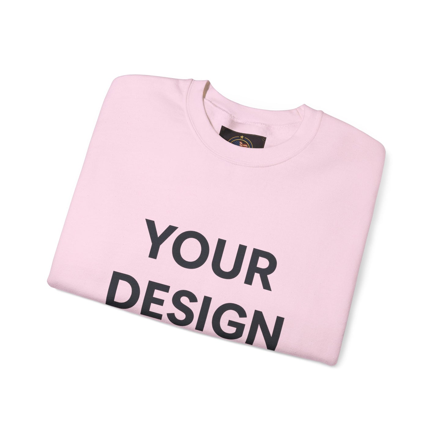 Custom Gildan 18000 Crewneck Sweatshirt | Personalized Heavy Blend Fleece Pullover | Custom Logo, Text, or Design | Unisex Cozy Cotton-Poly Sweatshirt