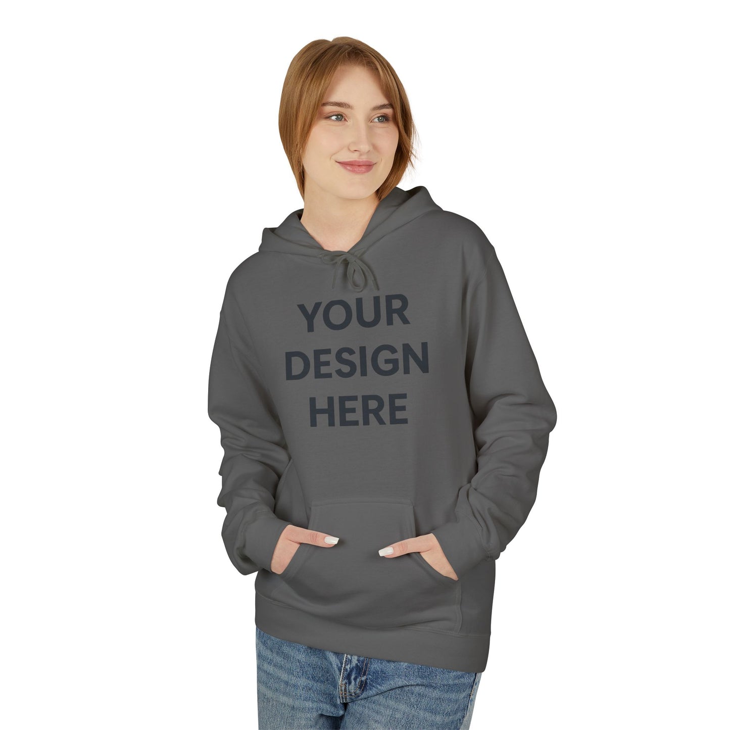 Custom Personalizable Gildan SF500 Midweight Softstyle Fleece Hoodie Unisex Custom Hoodie with Your Design, Logo, or Name Soft Premium Pullover