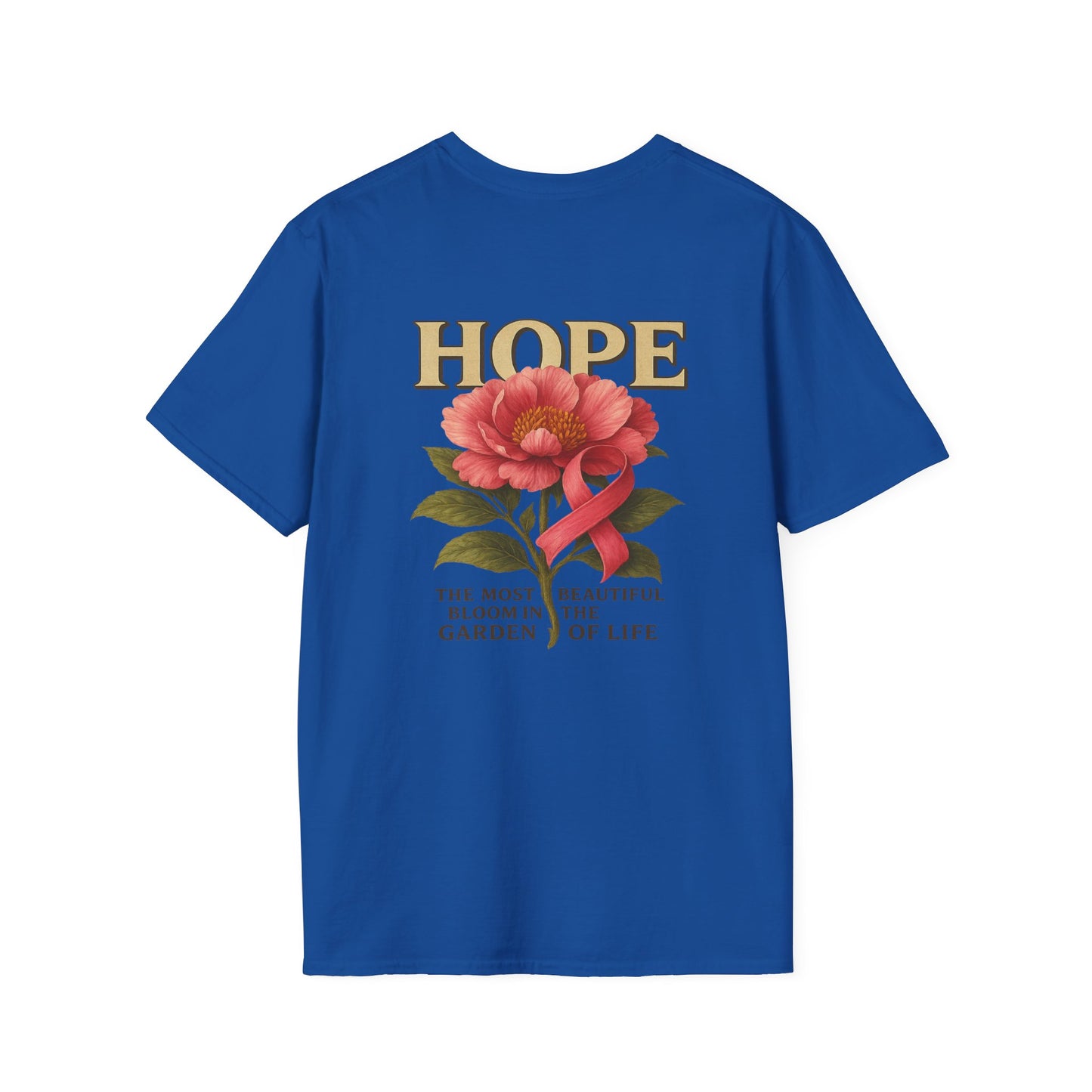 Floral Hope T-Shirt - Inspirational Gift for Garden Lovers, Perfect for Birthdays, Mother's Day, or Encouragement
