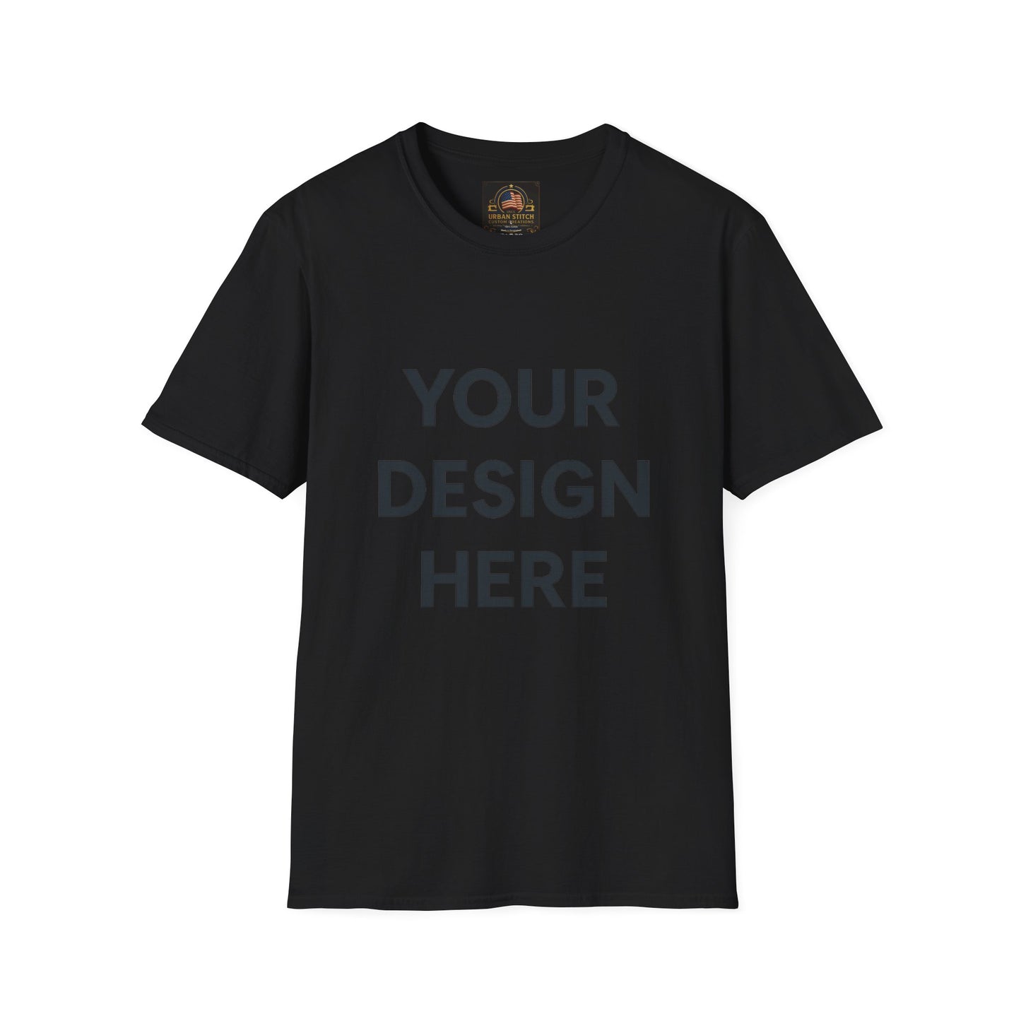 Custom Gildan 64000 Softstyle T-Shirt Personalized Unisex Tee Premium Cotton Blend Shirt for Men & Women Custom Logo, Text, or Design