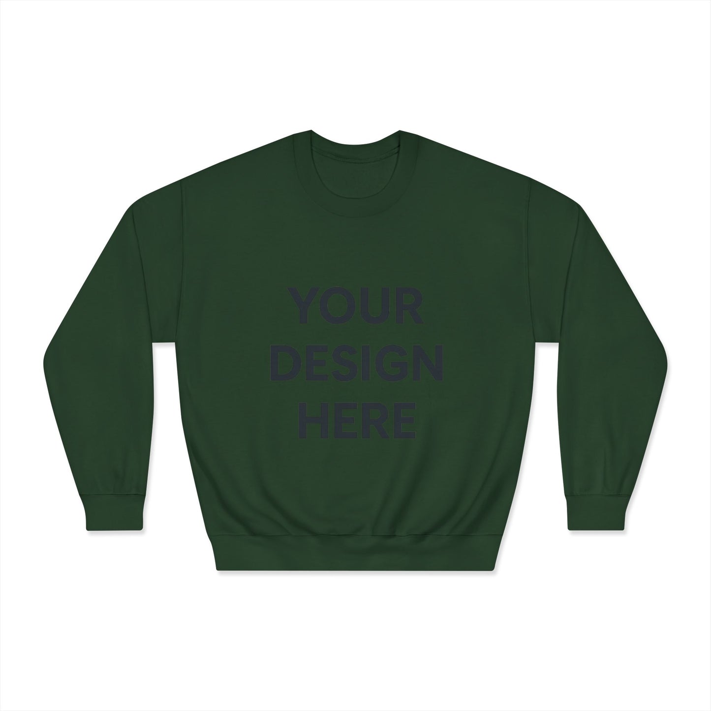 Custom Gildan 12000 DryBlend Crewneck Sweatshirt Personalized Moisture-Wicking Fleece Pullover Custom Logo, Text, or Design Unisex Cotton-Poly Sweatshirt