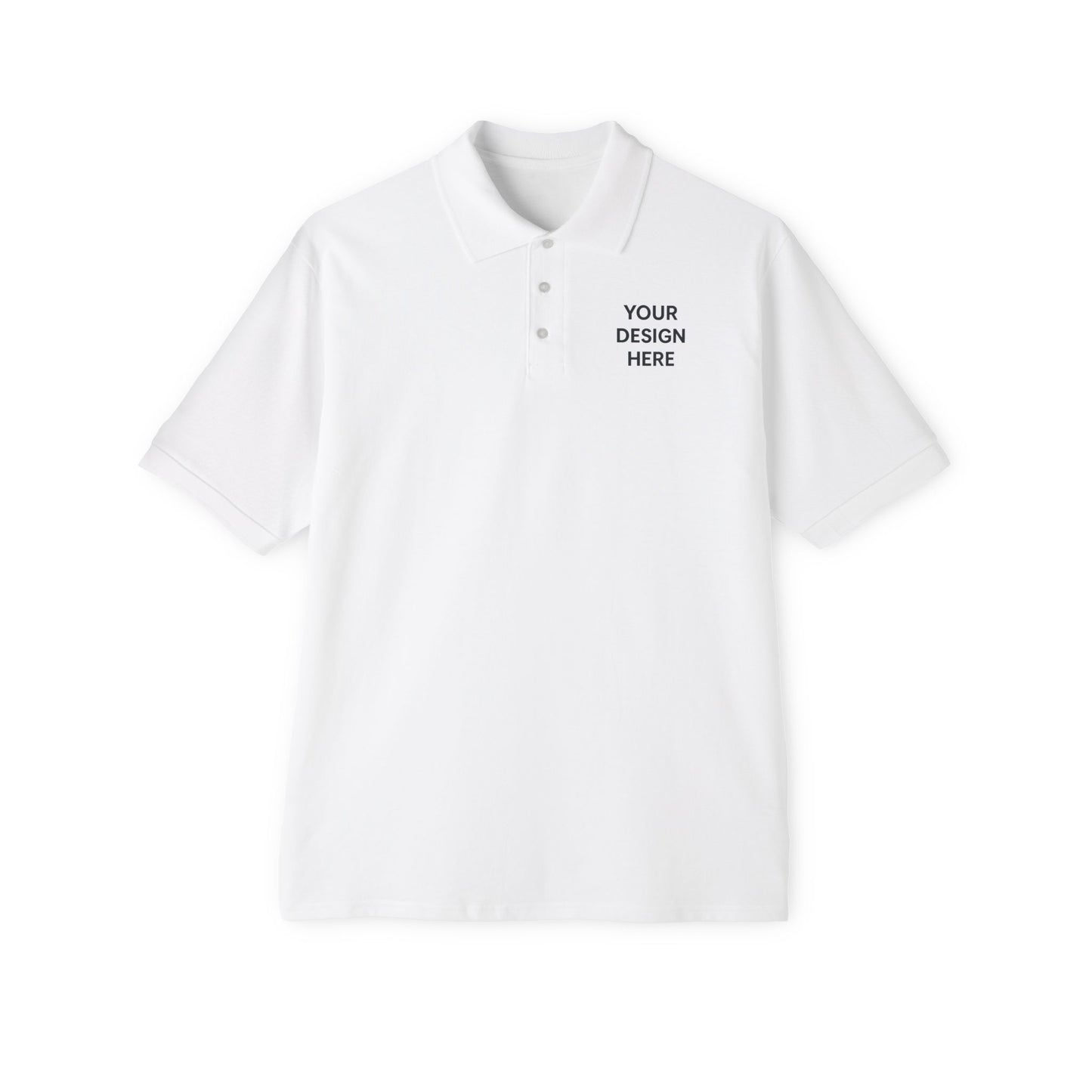 Custom Jerzees 443M Polo Shirt Personalized Piqué Polo Embroidered or Printed Logo Shirt Unisex Short Sleeve Polo for Work, Events & Promotions