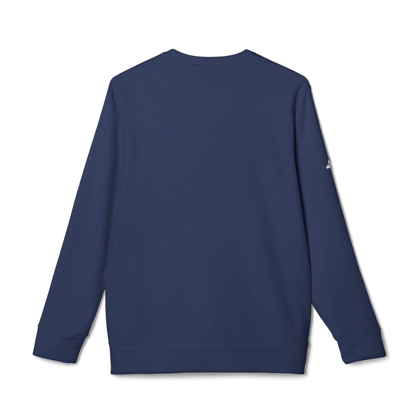 Custom Adidas Fleece Crewneck Sweatshirt Personalized Performance Pullover Soft Midweight Cotton-Poly Blend Custom Logo or Embroidery