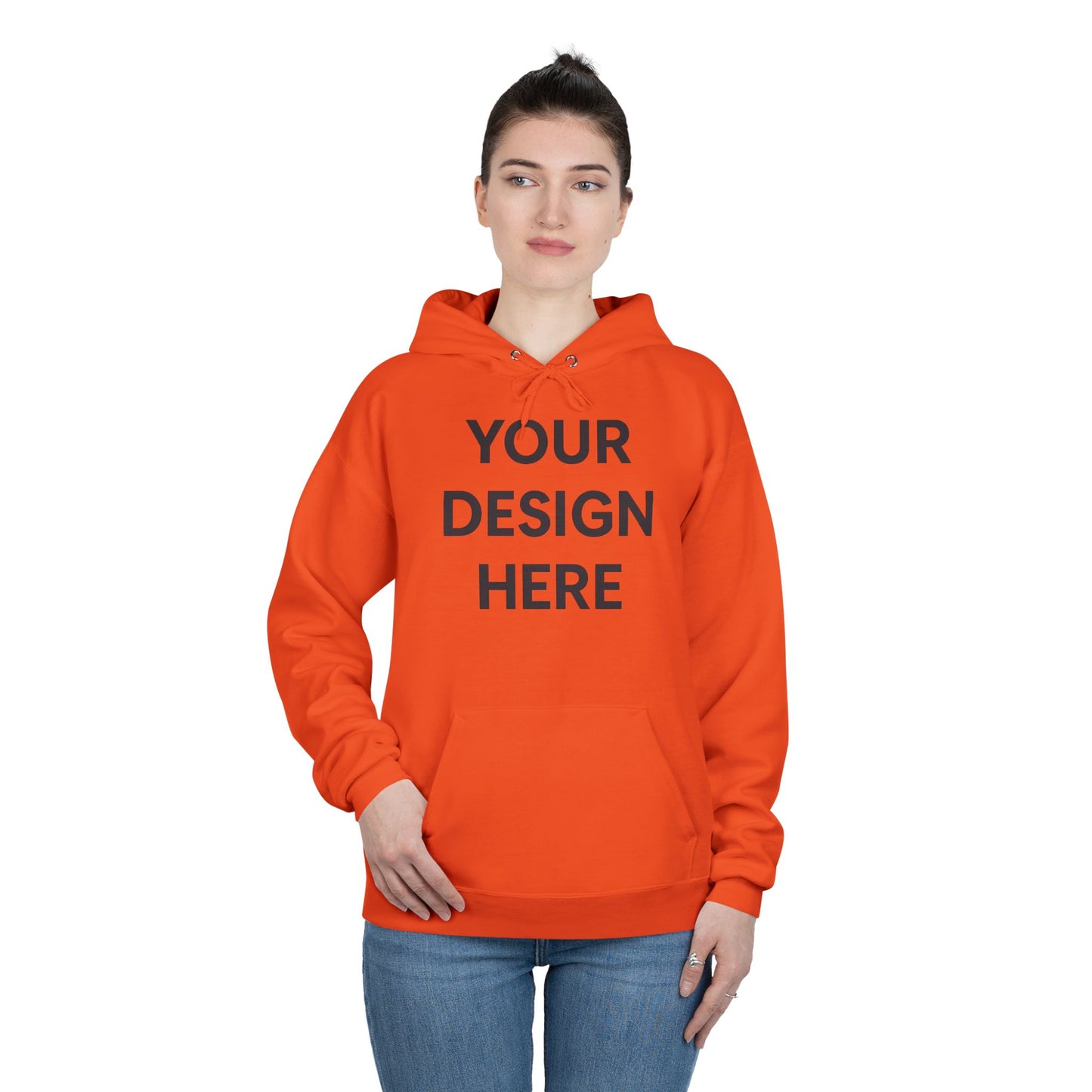 Custom Personalizable Hanes P170 EcoSmart Pullover Hoodie Sweatshirt Unisex Recycled Fleece Hoodie Sustainable Custom Hoodie with Logo or Name