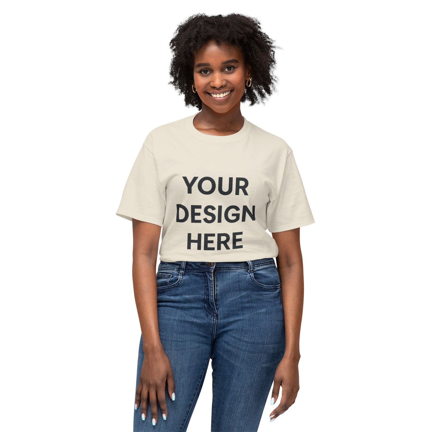 Custom Fruit of the Loom 3930R Heavy Cotton T-Shirt Personalized Classic Fit Tee Durable 100% Cotton Shirt for Men & Women Custom Logo, Text, or Design