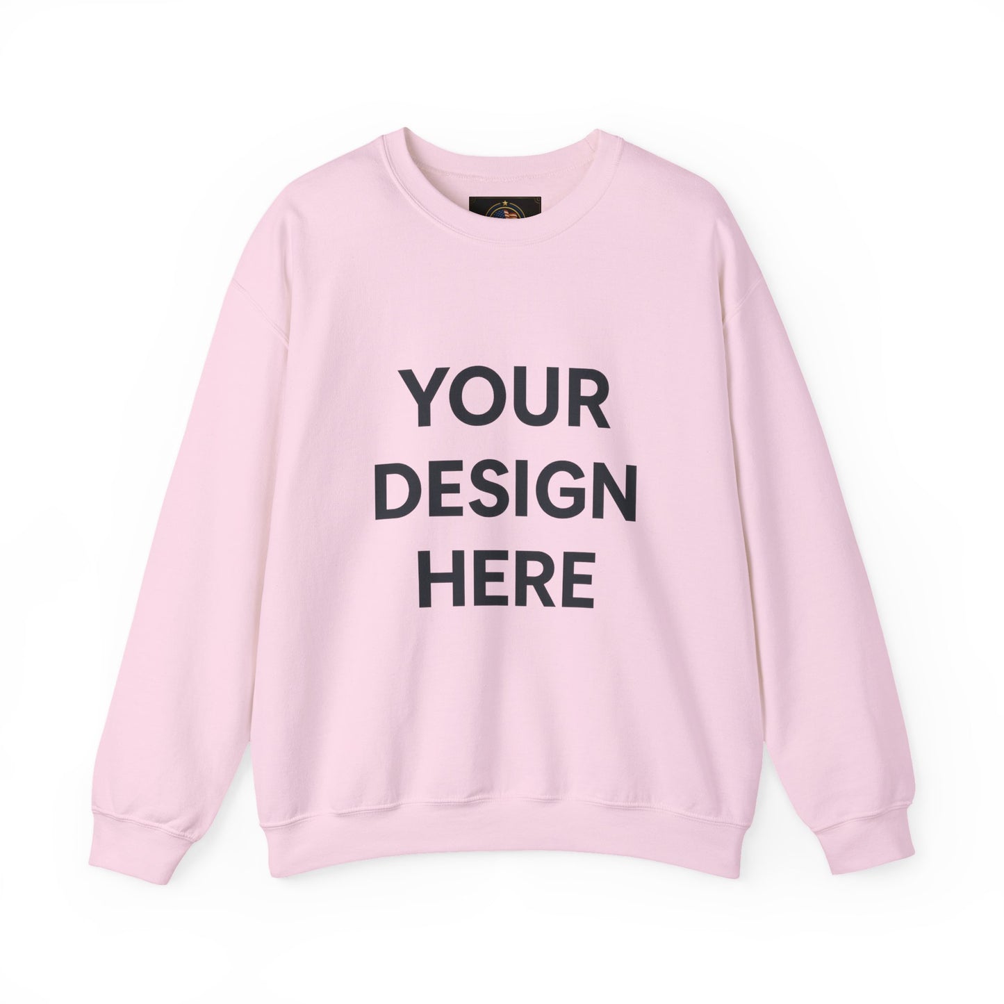 Custom Gildan 18000 Crewneck Sweatshirt | Personalized Heavy Blend Fleece Pullover | Custom Logo, Text, or Design | Unisex Cozy Cotton-Poly Sweatshirt