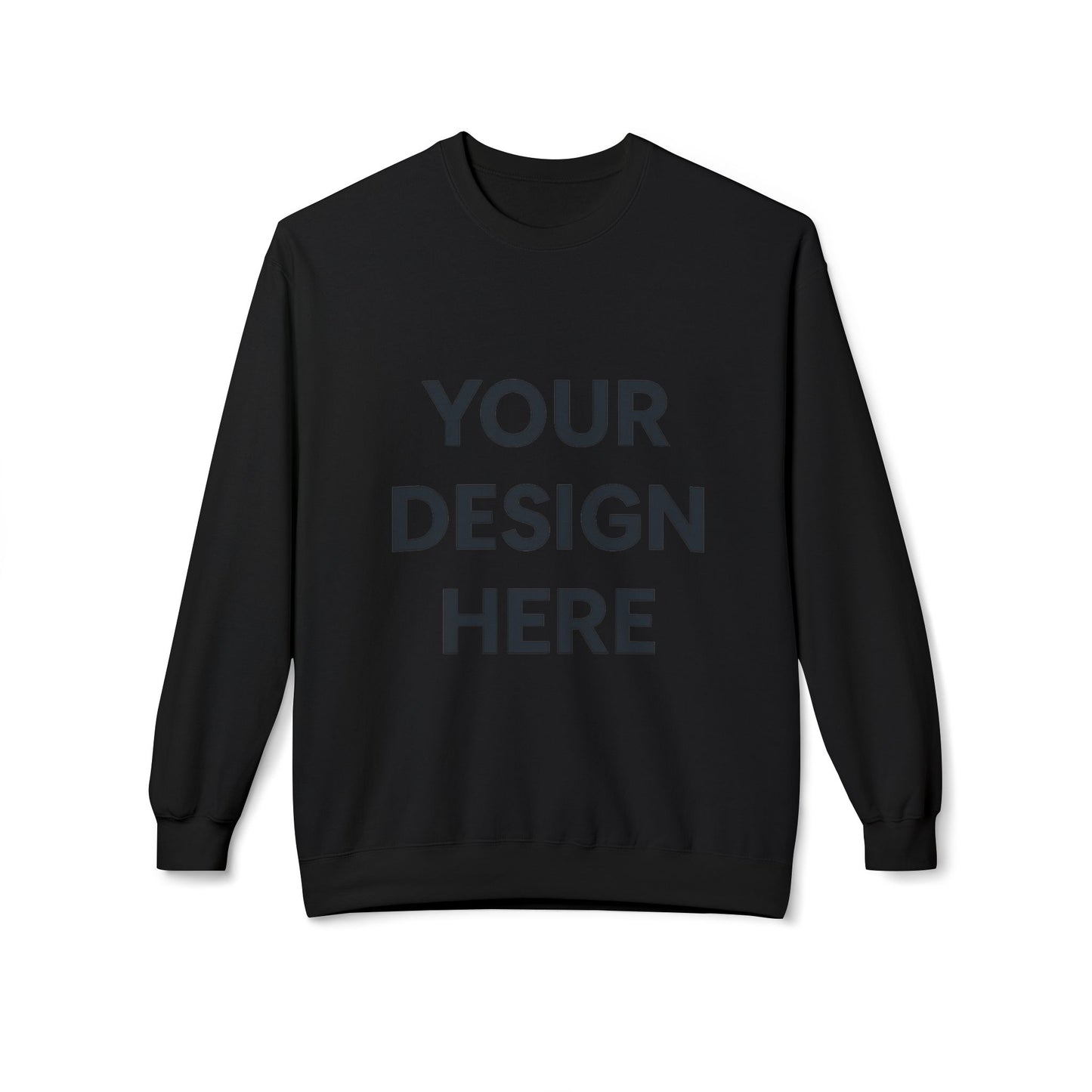Cozy Customizable Crewneck Sweatshirt - Personalized Gift for Him/Her, Perfect for Fall/Winter, Unique Holiday Gifts, DIY Design
