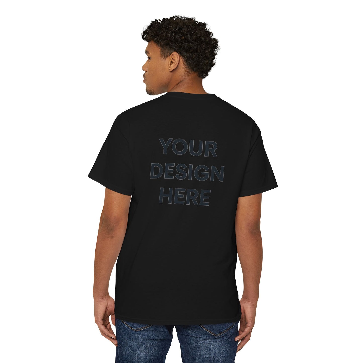 Custom Gildan 5300 Pocket T-Shirt Personalized Heavy Cotton Tee Custom Logo or Text Unisex Pocket Tee for Work, Events & Everyday Wear