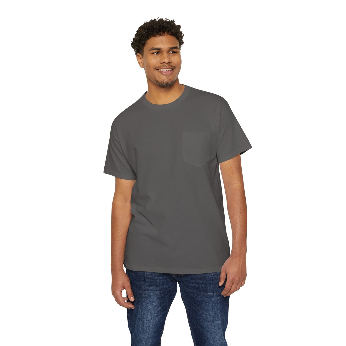 Custom Gildan 5300 Pocket T-Shirt Personalized Heavy Cotton Tee Custom Logo or Text Unisex Pocket Tee for Work, Events & Everyday Wear