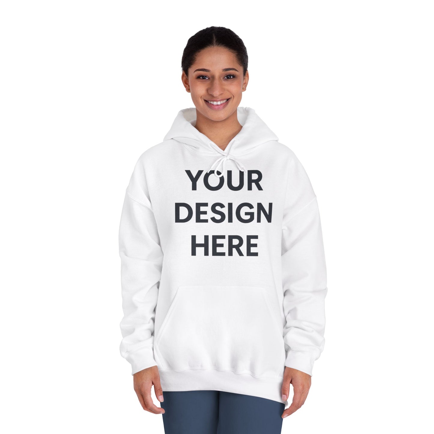 Custom Gildan 12500 DryBlend Hoodie Personalized Moisture-Wicking Fleece Sweatshirt Custom Logo, Text or Design Unisex Cotton-Poly Pullover