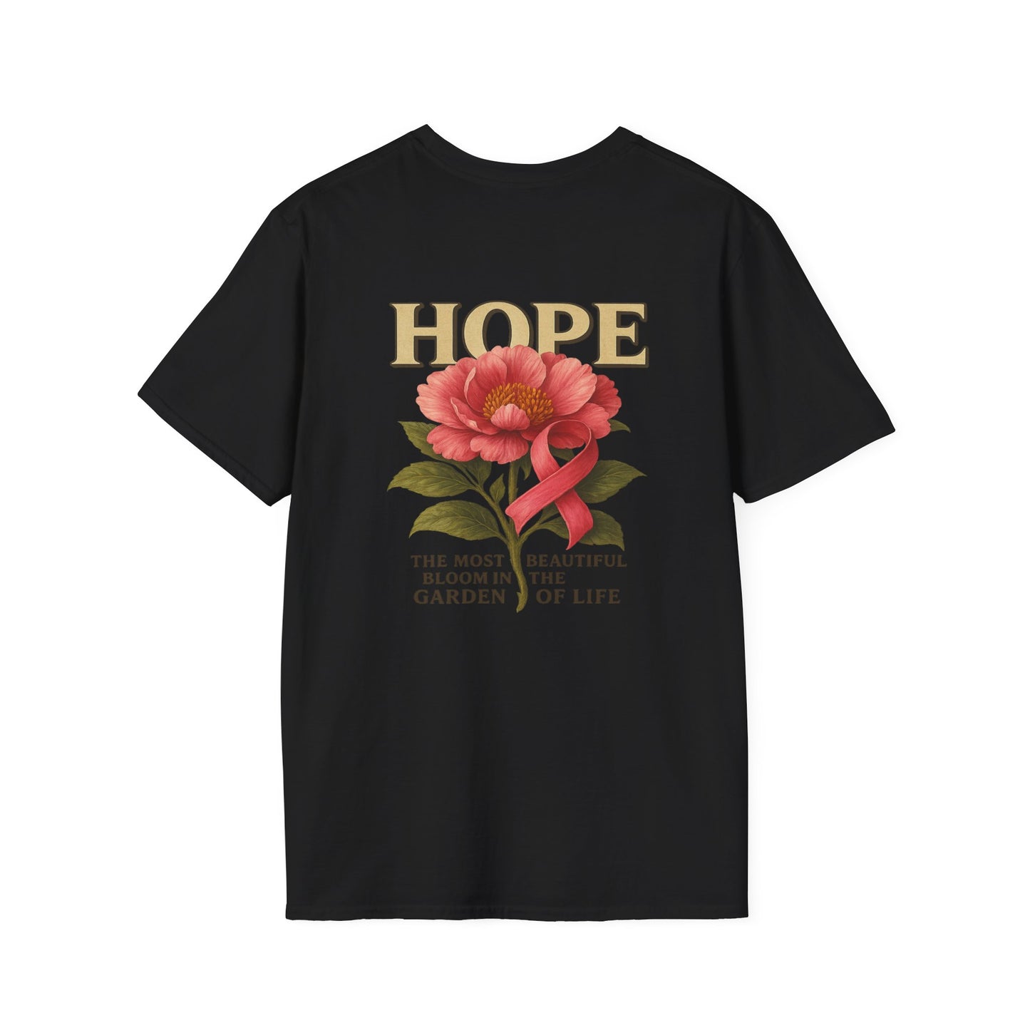Floral Hope T-Shirt - Inspirational Gift for Garden Lovers, Perfect for Birthdays, Mother's Day, or Encouragement