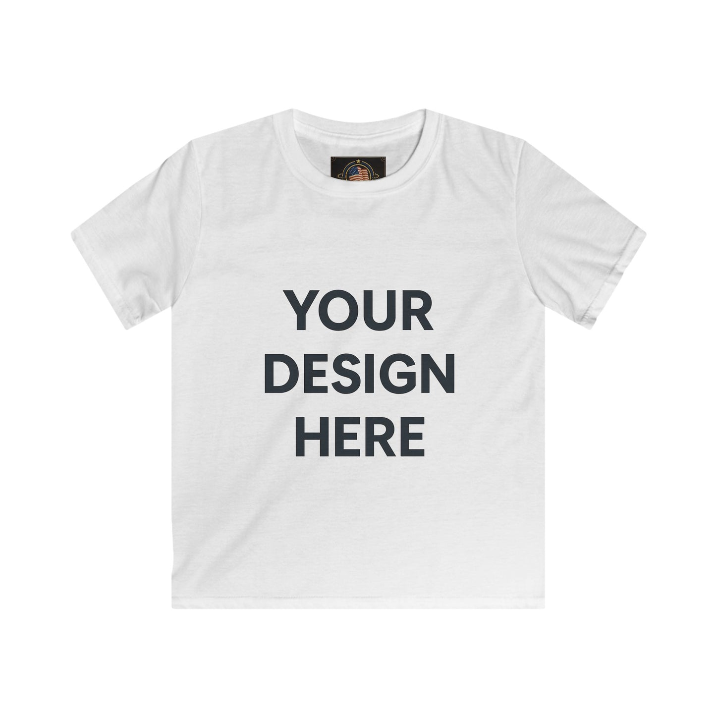 Custom Gildan 64000B Kids Softstyle T-Shirt Personalized Youth Tee Soft Ring-Spun Cotton Shirt Custom Name, Logo, or Design