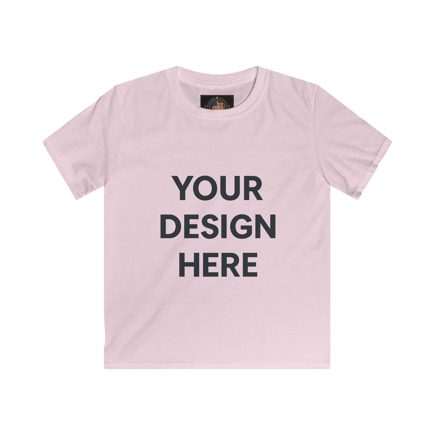 Custom Gildan 64000B Kids Softstyle T-Shirt Personalized Youth Tee Soft Ring-Spun Cotton Shirt Custom Name, Logo, or Design