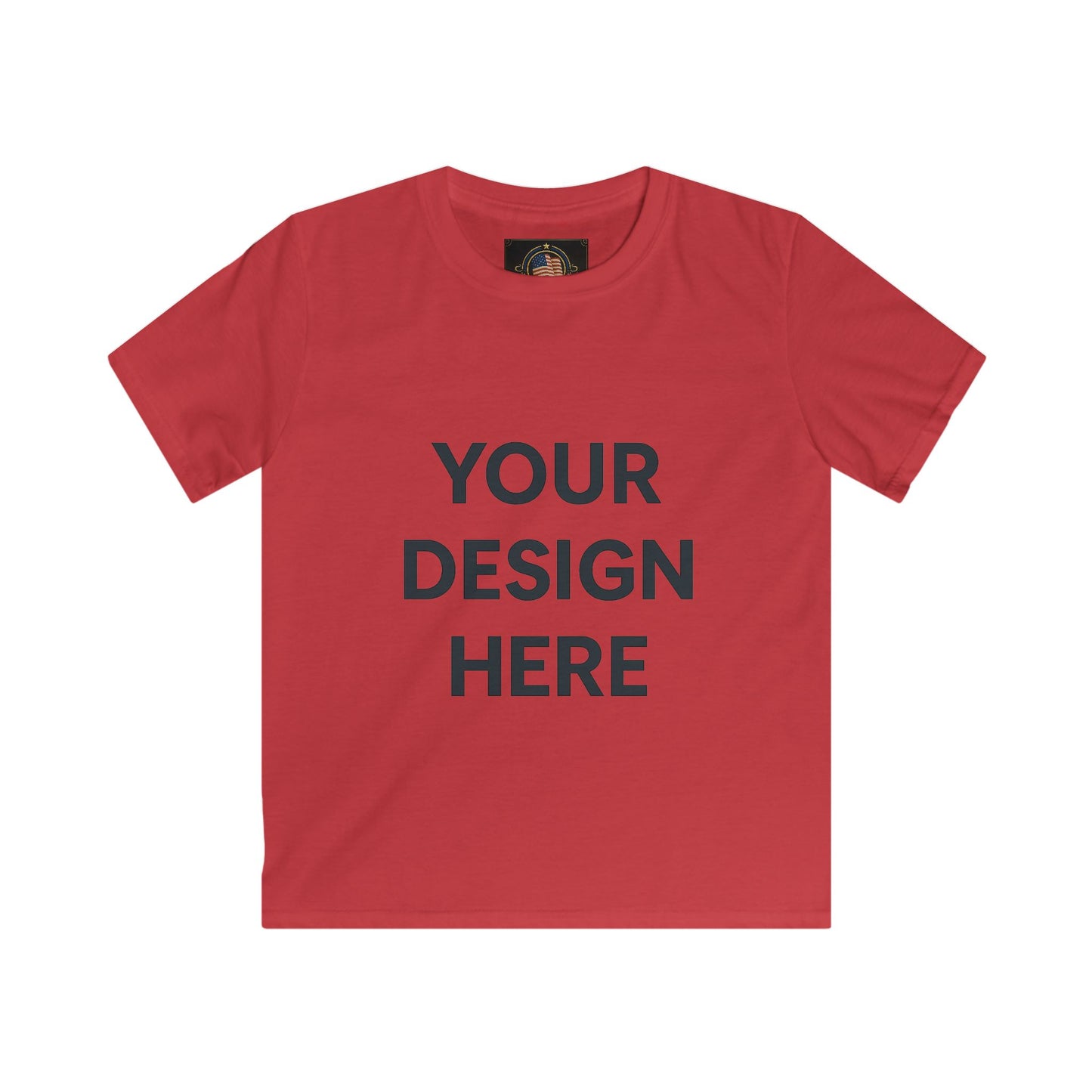 Custom Gildan 64000B Kids Softstyle T-Shirt Personalized Youth Tee Soft Ring-Spun Cotton Shirt Custom Name, Logo, or Design