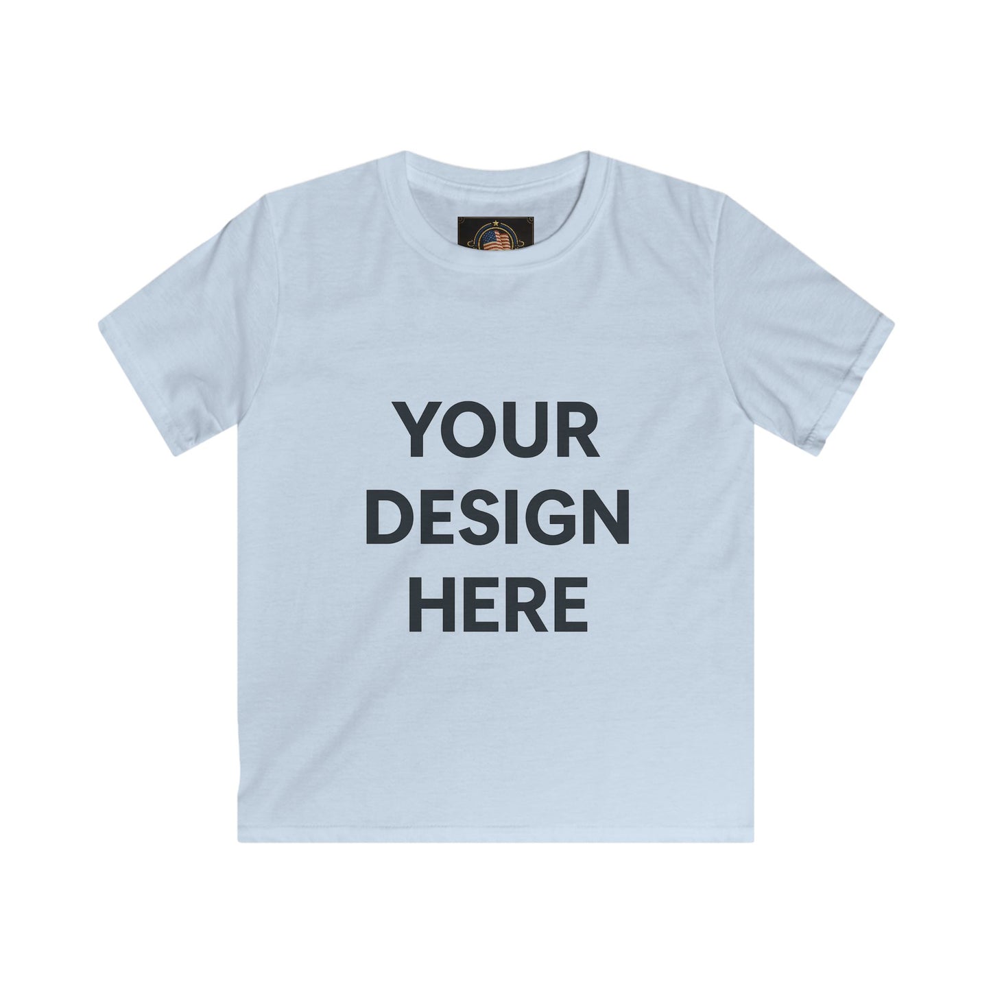 Custom Gildan 64000B Kids Softstyle T-Shirt Personalized Youth Tee Soft Ring-Spun Cotton Shirt Custom Name, Logo, or Design