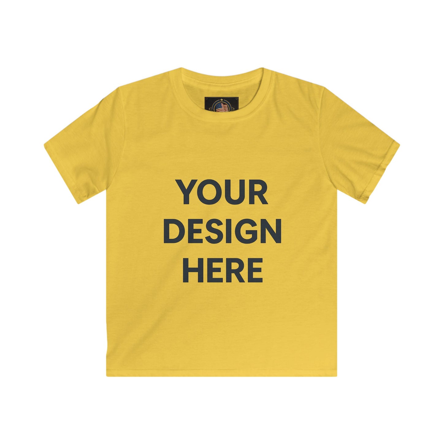 Custom Gildan 64000B Kids Softstyle T-Shirt Personalized Youth Tee Soft Ring-Spun Cotton Shirt Custom Name, Logo, or Design