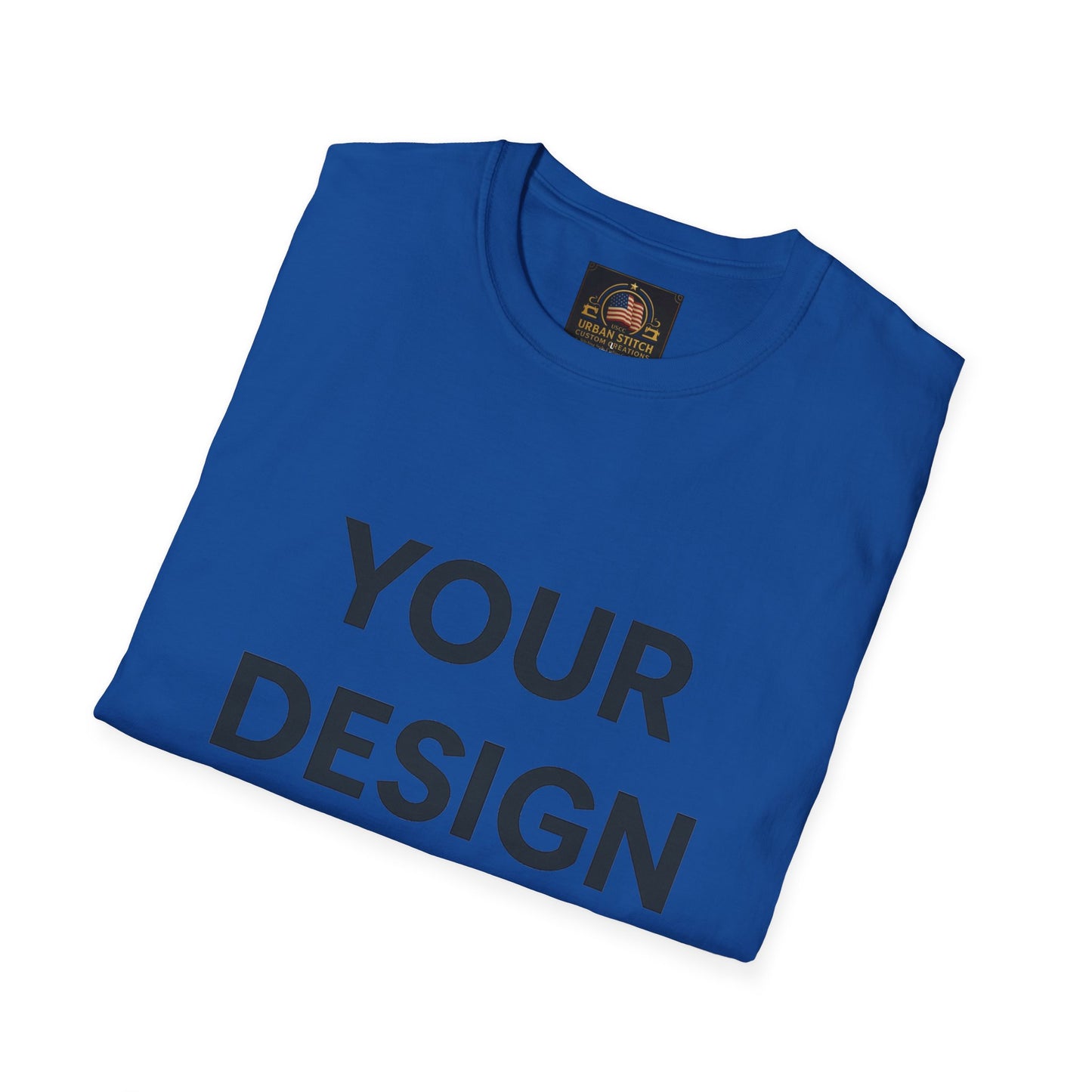 Custom Gildan 64000 Softstyle T-Shirt Personalized Unisex Tee Premium Cotton Blend Shirt for Men & Women Custom Logo, Text, or Design